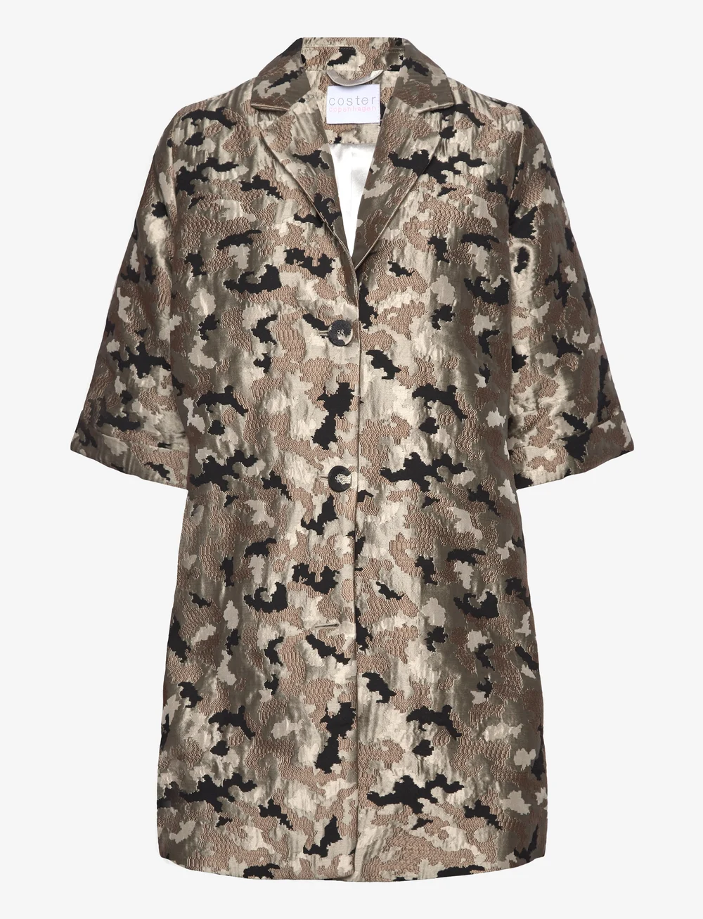 Coster Copenhagen - Jacquard jacket - efterårsjakker - graphic jaquard - 1