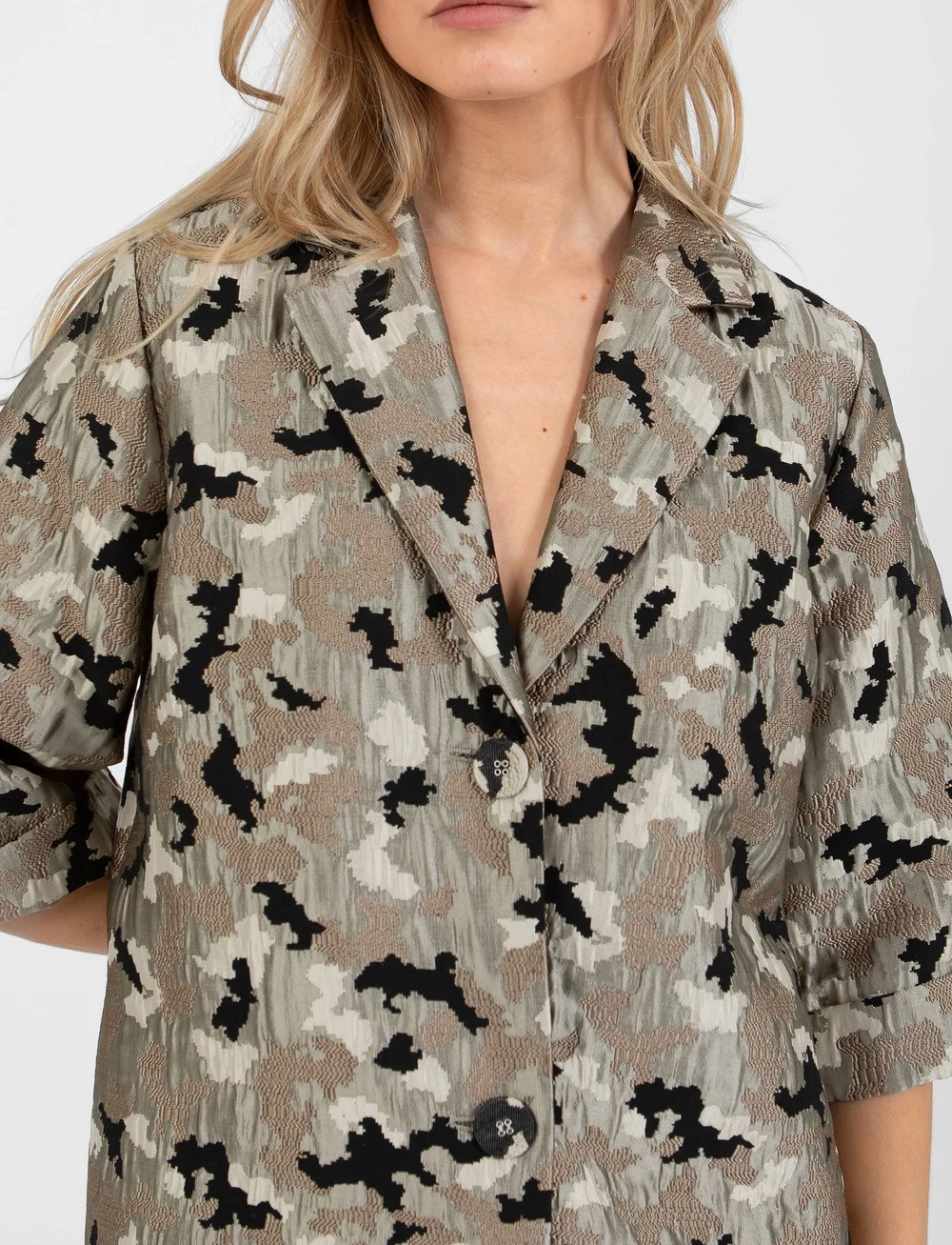 Coster Copenhagen - Jacquard jacket - efterårsjakker - graphic jaquard - 3