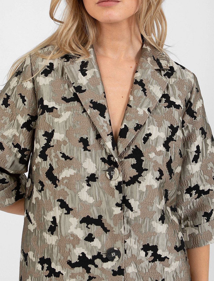 Coster Copenhagen - Jacquard jacket - frühlingsjacken - graphic jaquard - 3