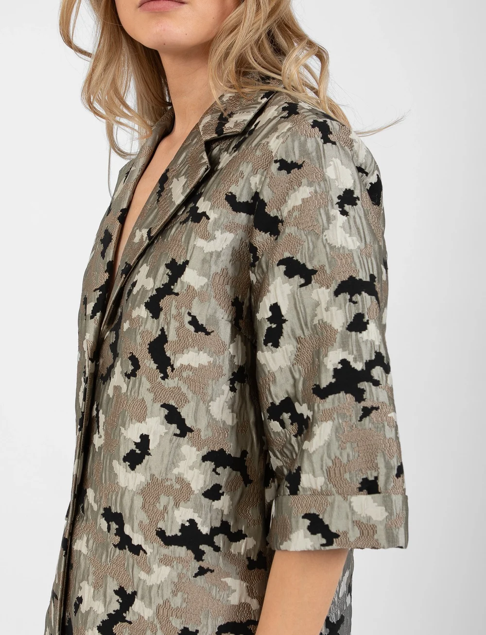 Coster Copenhagen - Jacquard jacket - efterårsjakker - graphic jaquard - 4