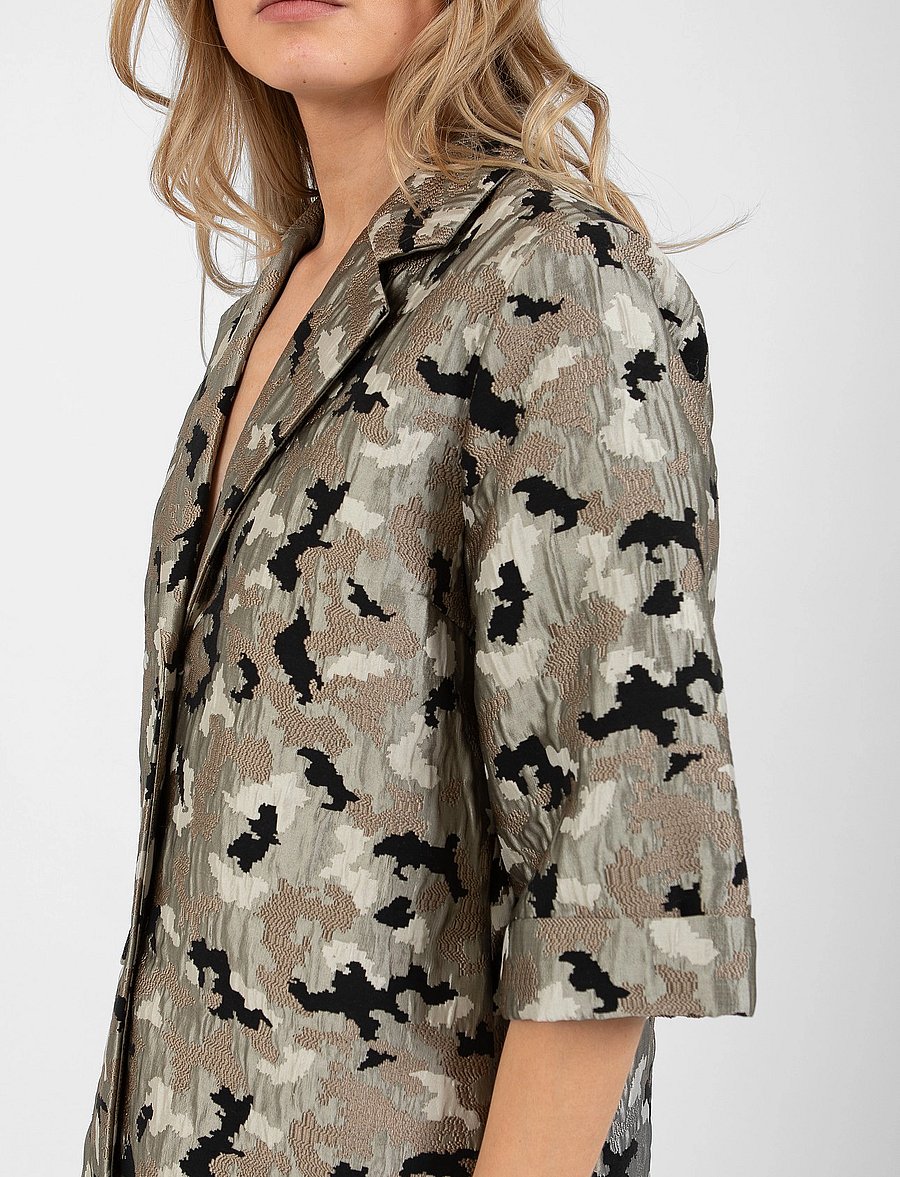 Coster Copenhagen - Jacquard jacket - frühlingsjacken - graphic jaquard - 4