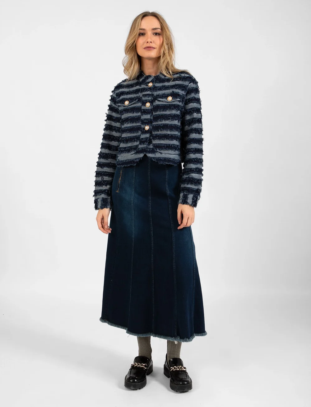 Coster Copenhagen - Denim jacket - herbstjacken - denim - 4