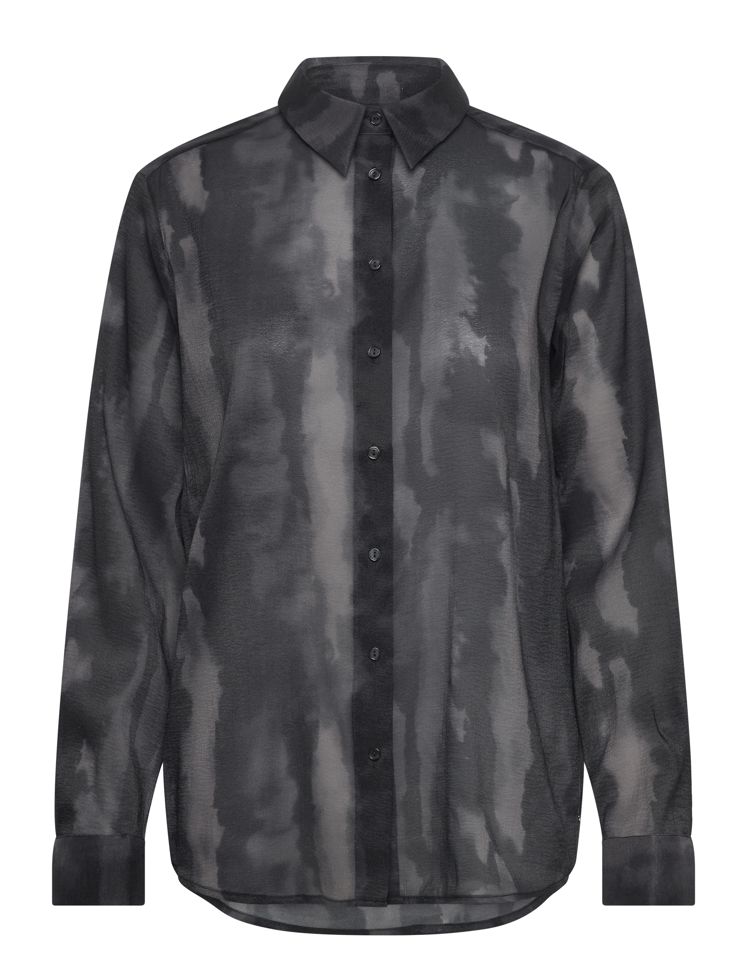 COSTER COPENHAGEN Tie Dye Shirt Schwarz - 36 - Damen