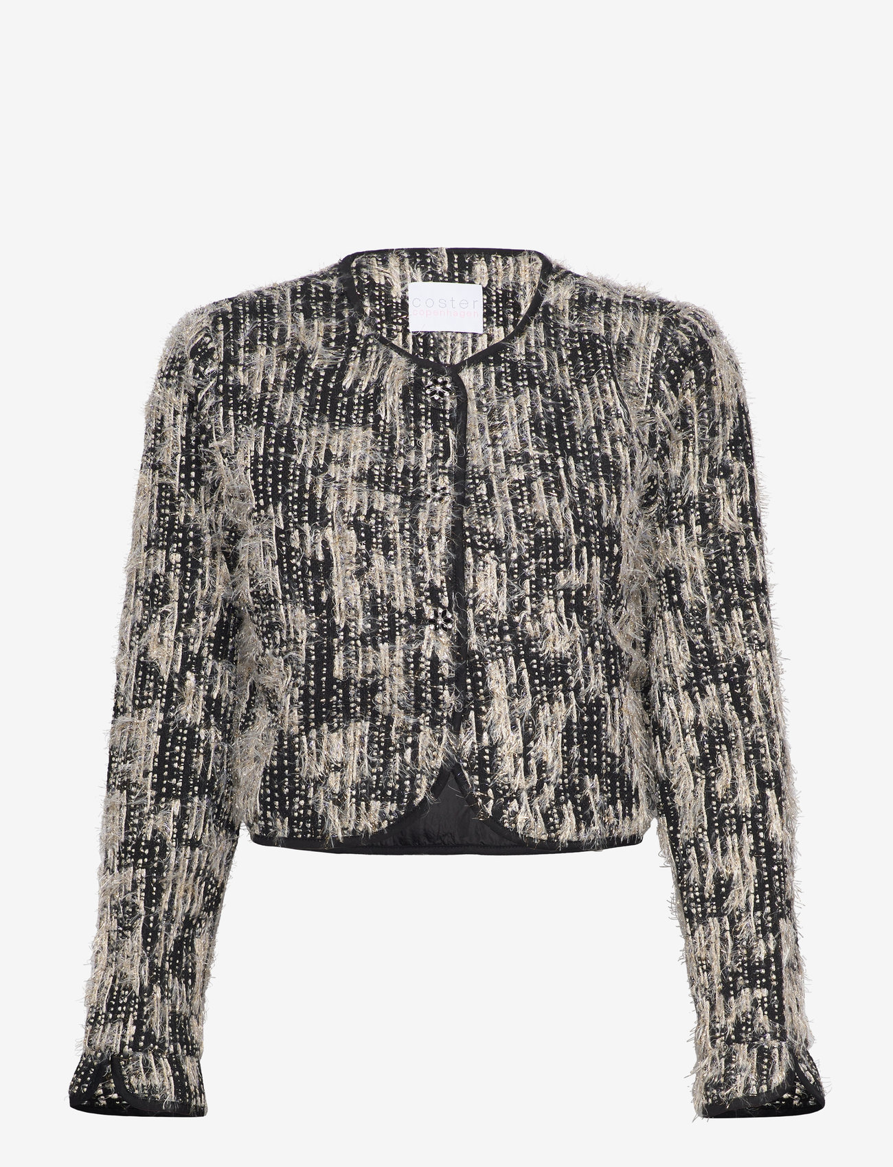 Coster Copenhagen - Cropped jacket - black/silver - 1