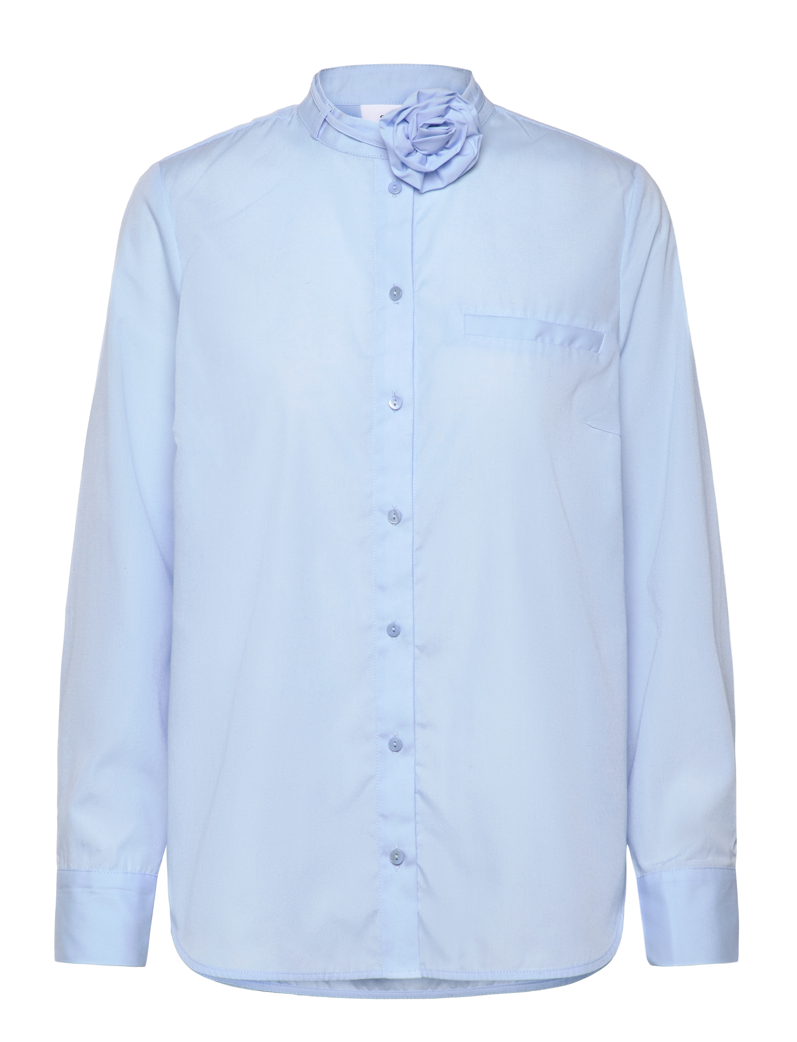 COSTER COPENHAGEN Shirt With Rose Kette Blau - 40 - Damen