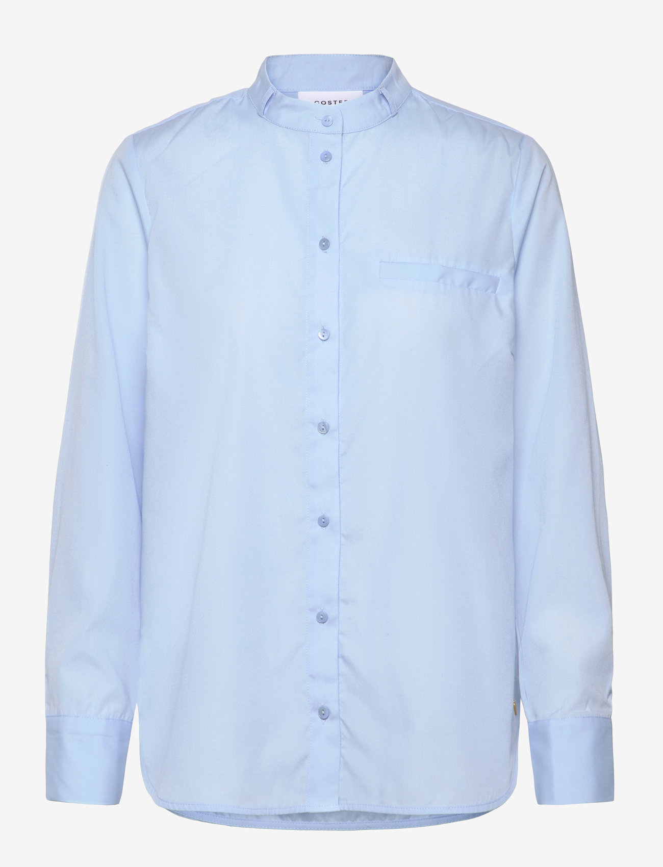 Coster Copenhagen - Shirt with rose necklace - langærmede skjorter - arctic blue - 2