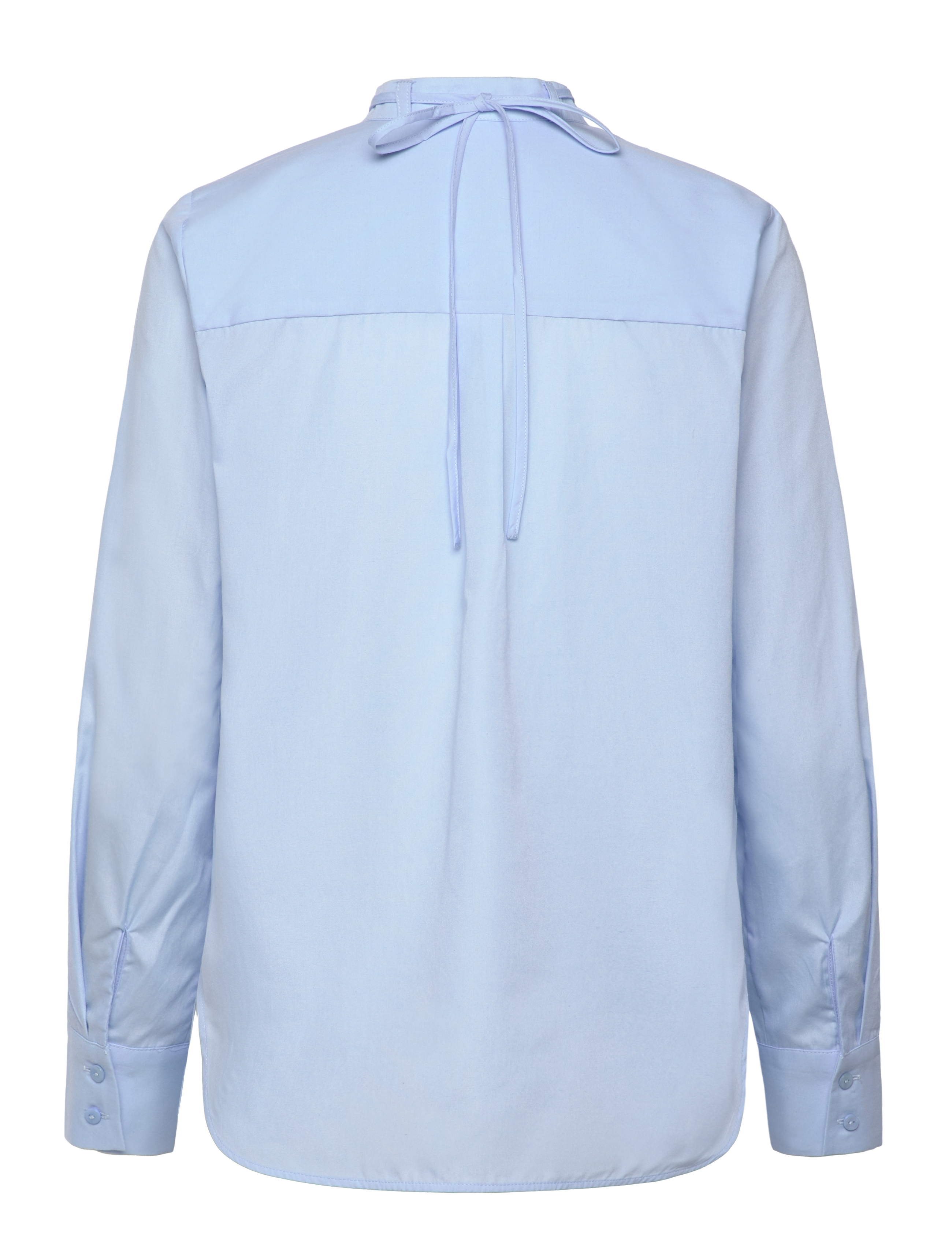 Coster Copenhagen - Shirt with rose necklace - langärmlige hemden - arctic blue - 3