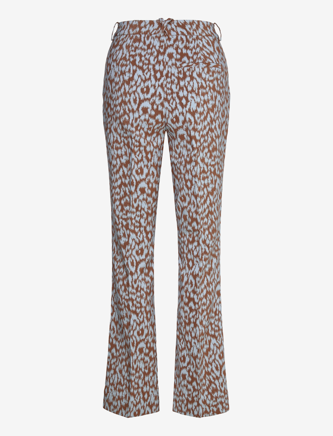 Coster Copenhagen - Leo pants - LUCIA fit - dzwony - ice leo jaquard - 2