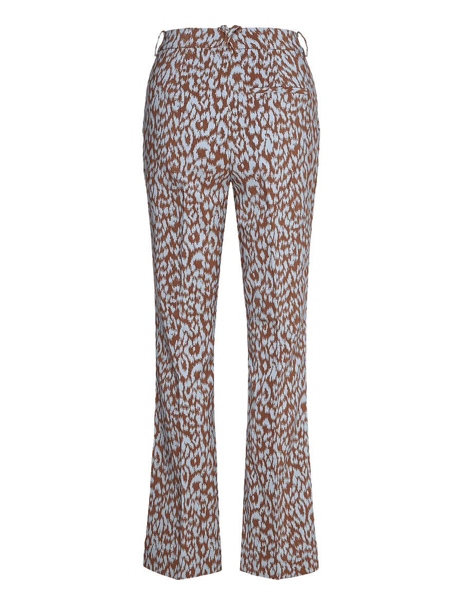 Coster Copenhagen - Leo pants - LUCIA fit - pantalons évasés - ice leo jaquard - 2
