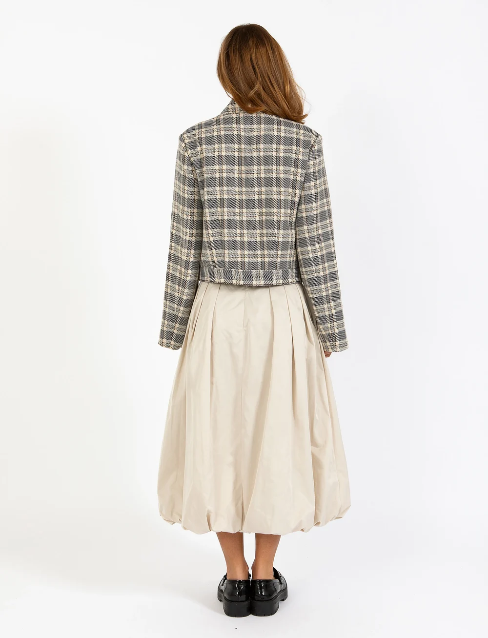 Coster Copenhagen - Ballon skirt - midi nederdele - desert sand - 3