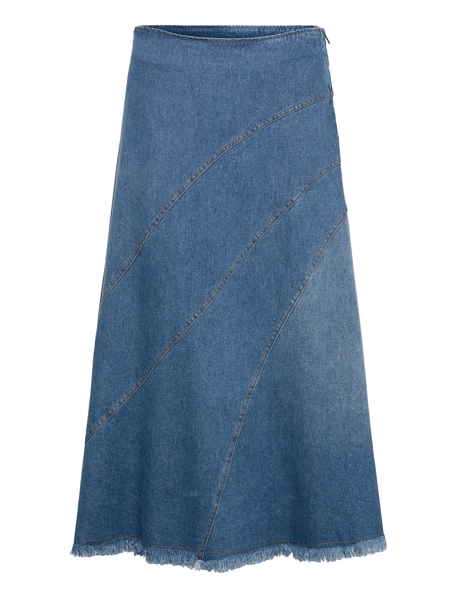 Coster Copenhagen - Denim skirt - spódnice dżinsowe - denim blue - 1