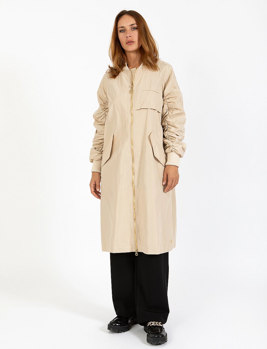 Coster Copenhagen - Bomber jacket - pavasarinės striukės - creme - 4
