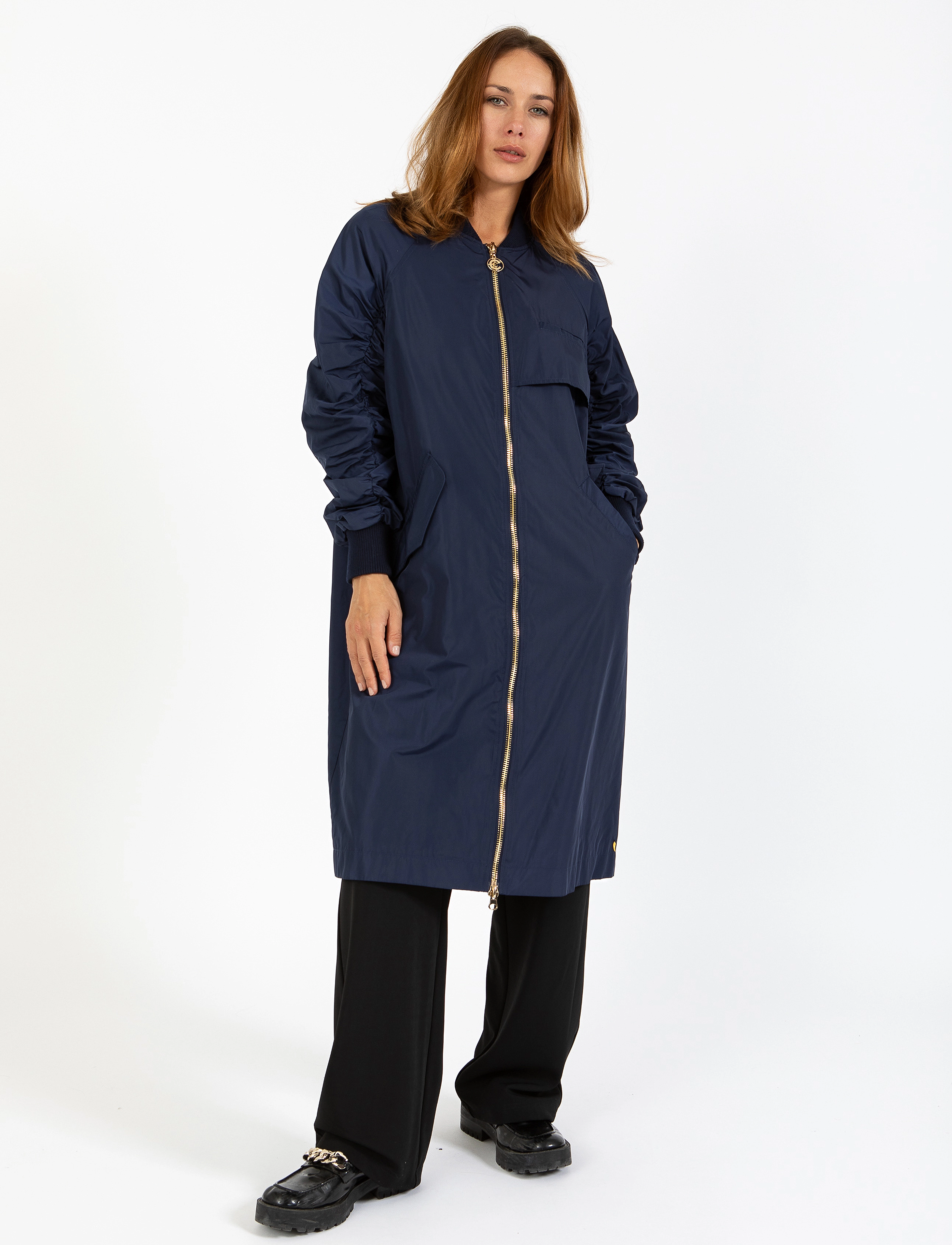 Coster Copenhagen Bomber Jacket, 36, Blue, Jakker > Bomberjakker, Dame