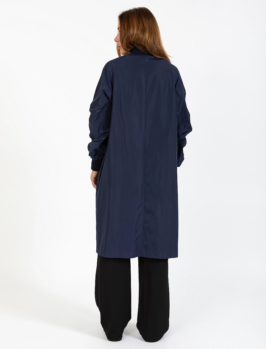 Coster Copenhagen - Bomber jacket - spring jackets - deep navy blue - 4
