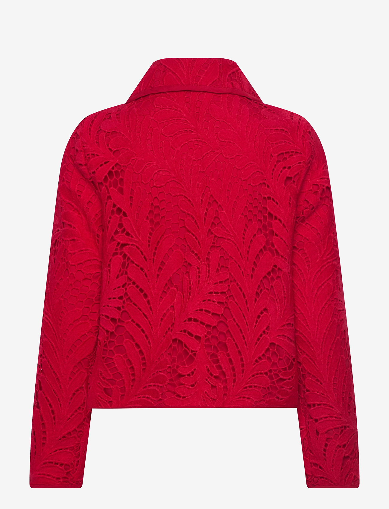 Coster Copenhagen - Lace jacket - kevadjakid - scarlet red - 1