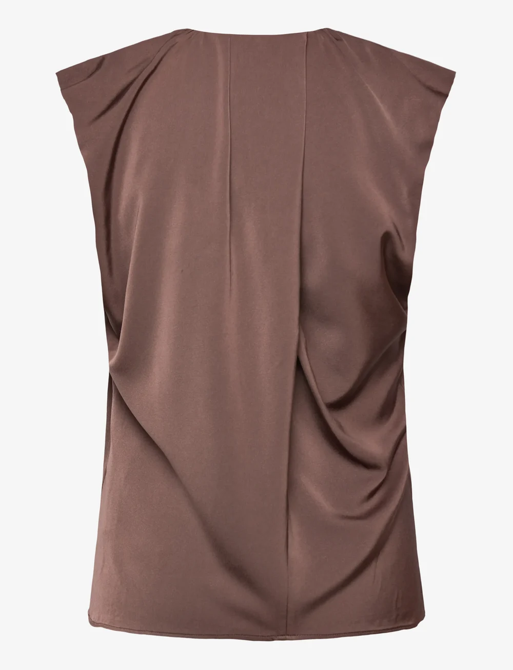 Coster Copenhagen - Draped top - varrukateta pluusid - warm brown - 1