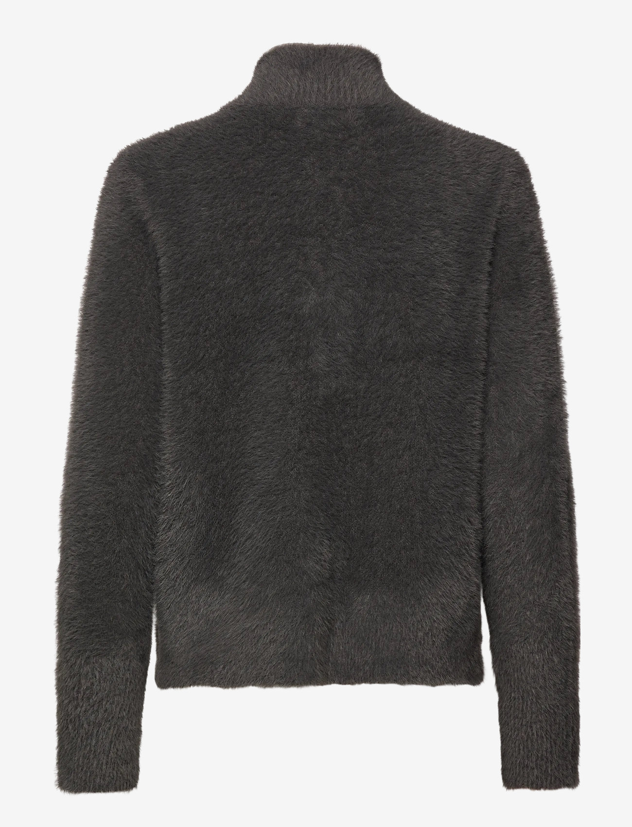 Coster Copenhagen - Fluffy knit cardigan - cardigans - dove grey - 2