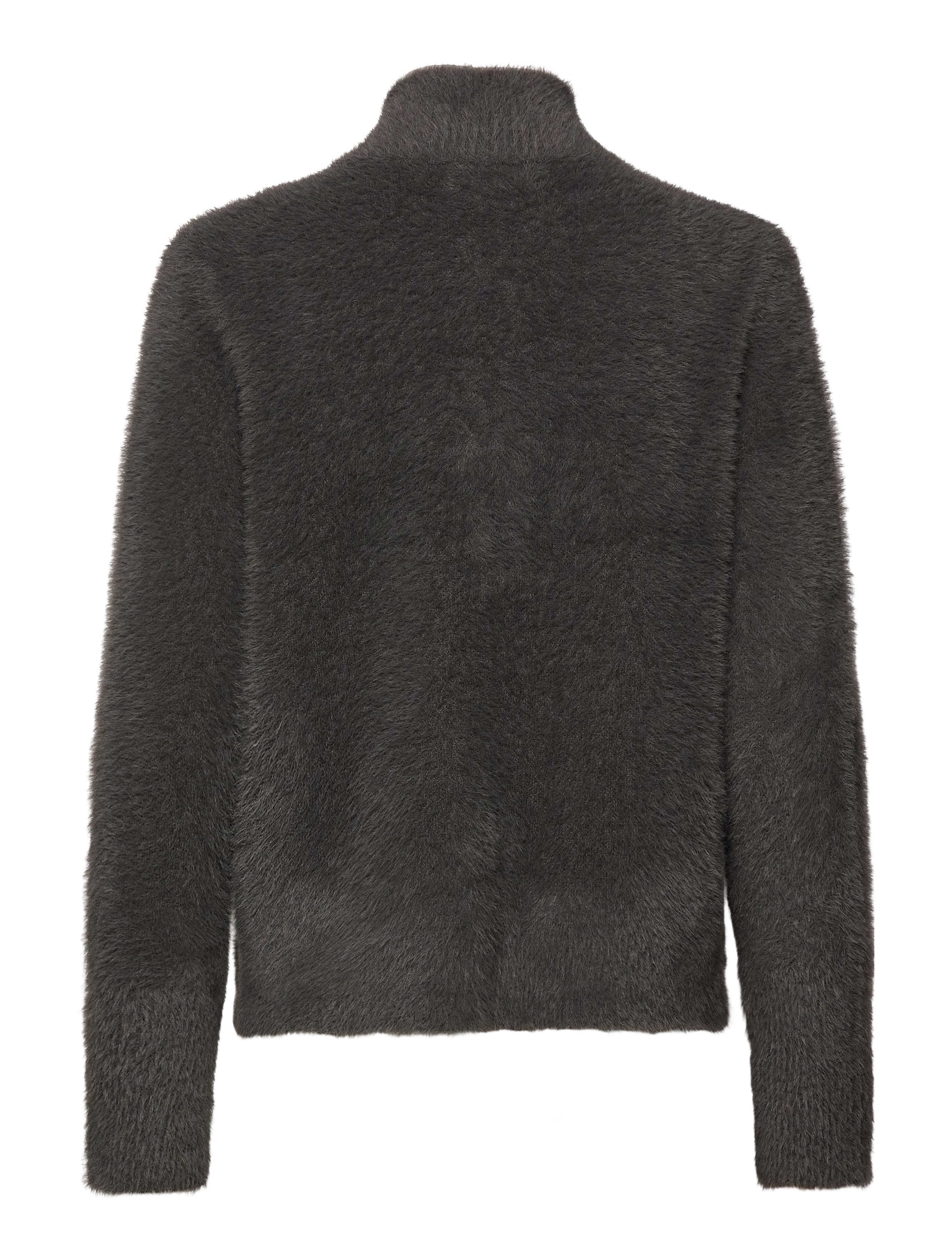 Coster Copenhagen - Fluffy knit cardigan - cardigans - dove grey - 2