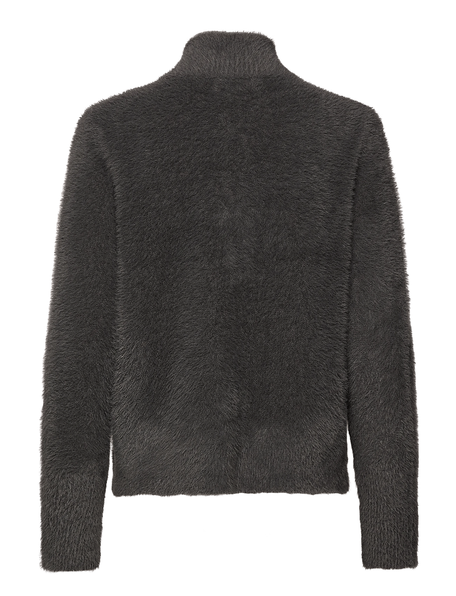 Coster Copenhagen - Fluffy knit cardigan - kardiganid - dove grey - 2