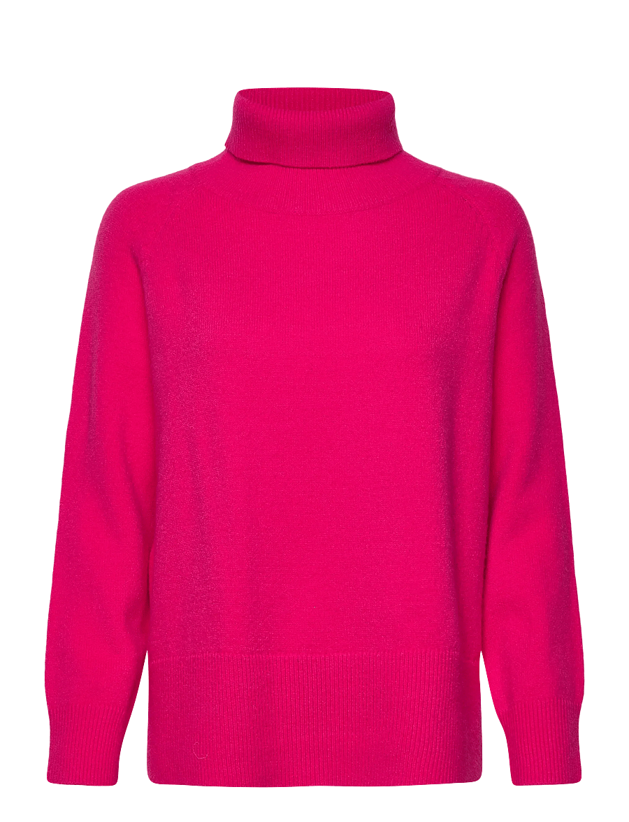 Coster Copenhagen - Sweater with high neck - Comfy - rullekraver - hot pink - 0