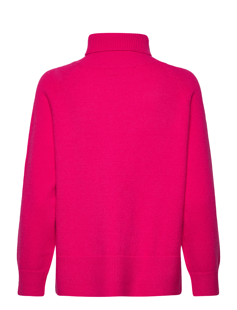 Coster Copenhagen - Sweater with high neck - Comfy - rullekraver - hot pink - 1
