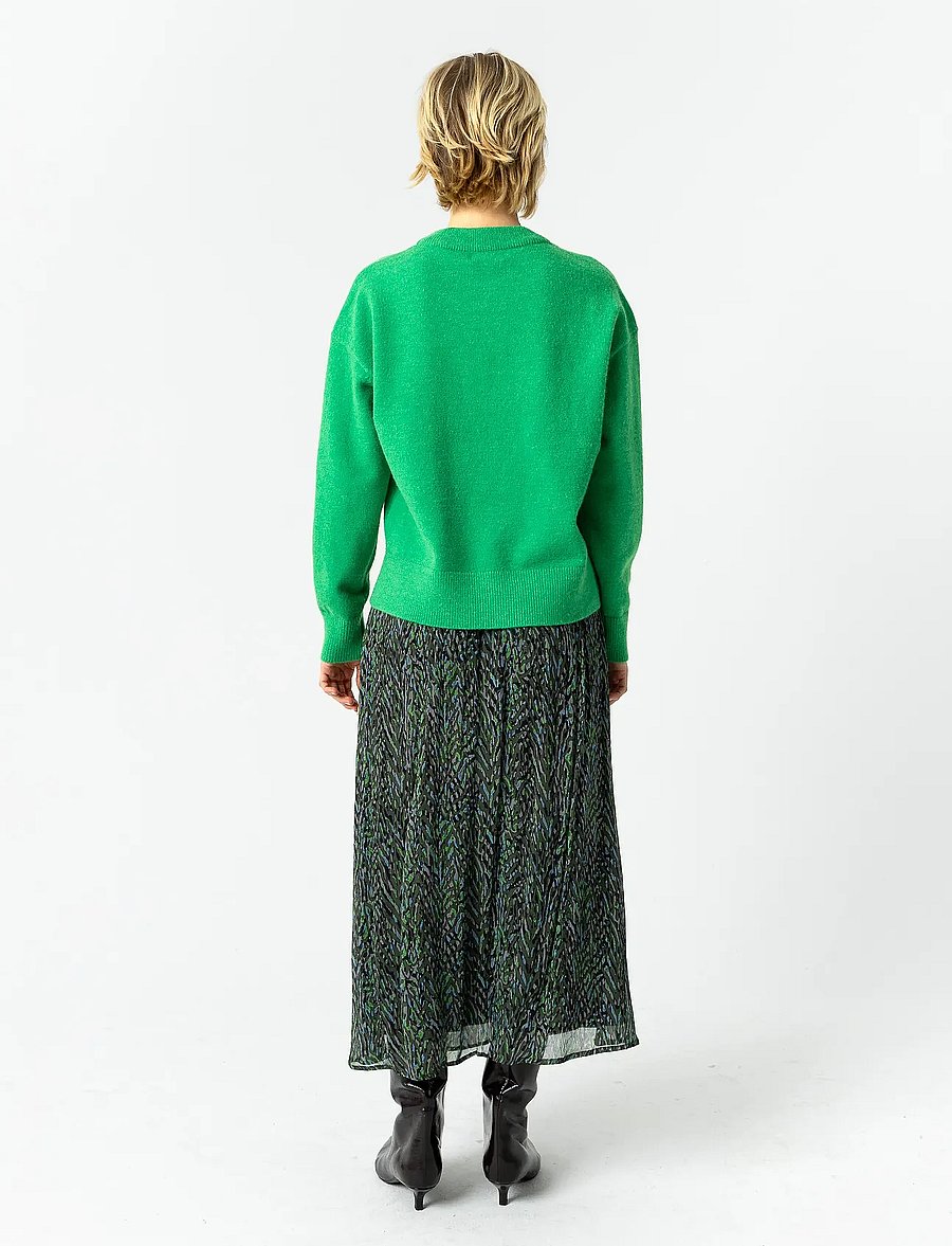 Coster Copenhagen - Sweater with round neck - Comfy - striktrøjer - lush green - 0