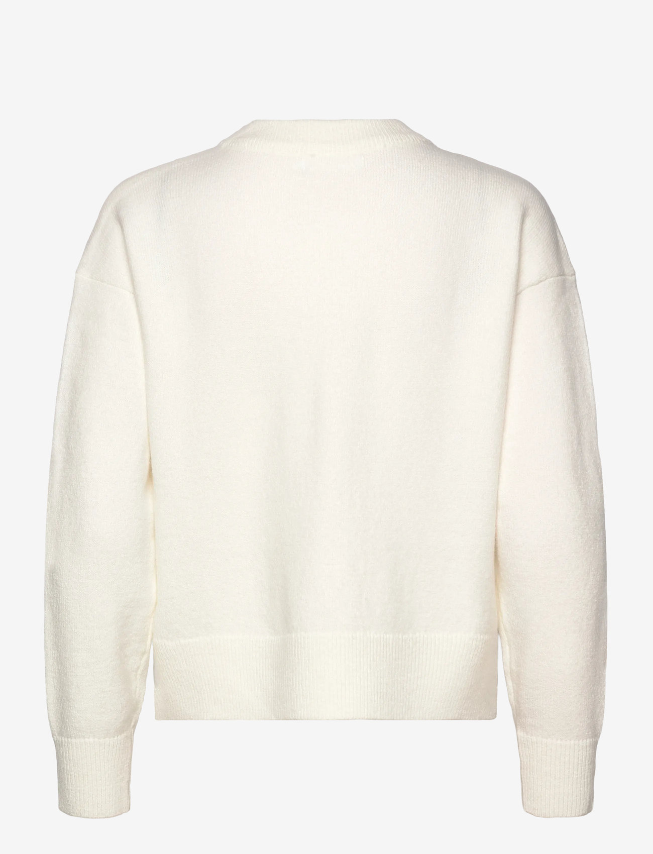 Coster Copenhagen - Sweater with round neck - Comfy - stickade tröjor - white - 1