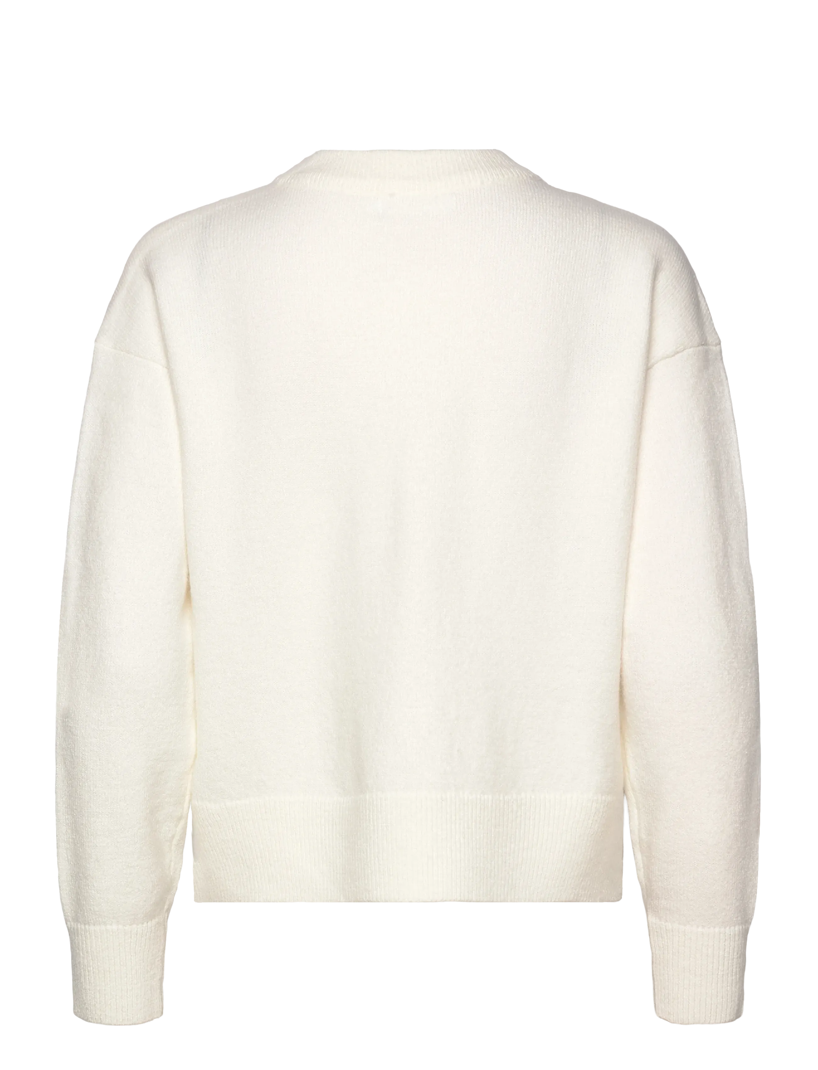 Coster Copenhagen - Sweater with round neck - Comfy - stickade tröjor - white - 1