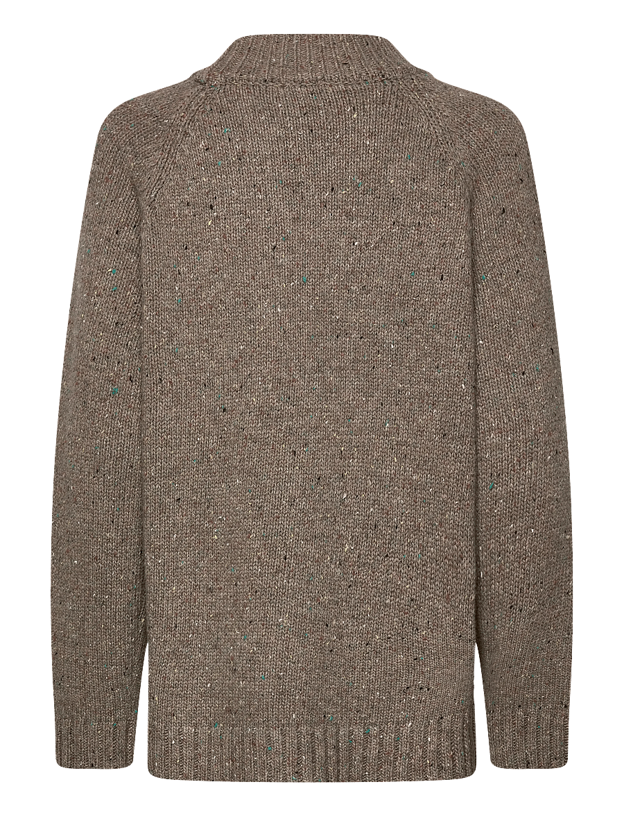 Coster Copenhagen - Damn knit - striktrøjer - taupe melange - 2