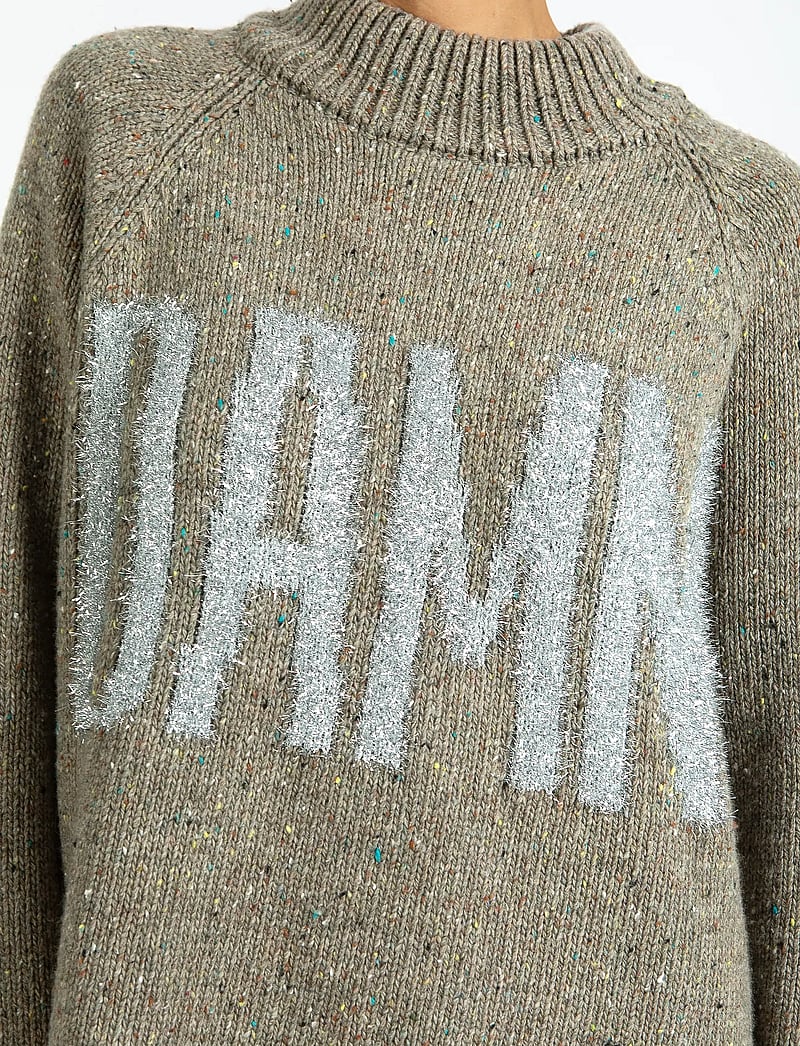 Coster Copenhagen - Damn knit - pullover - taupe melange - 3
