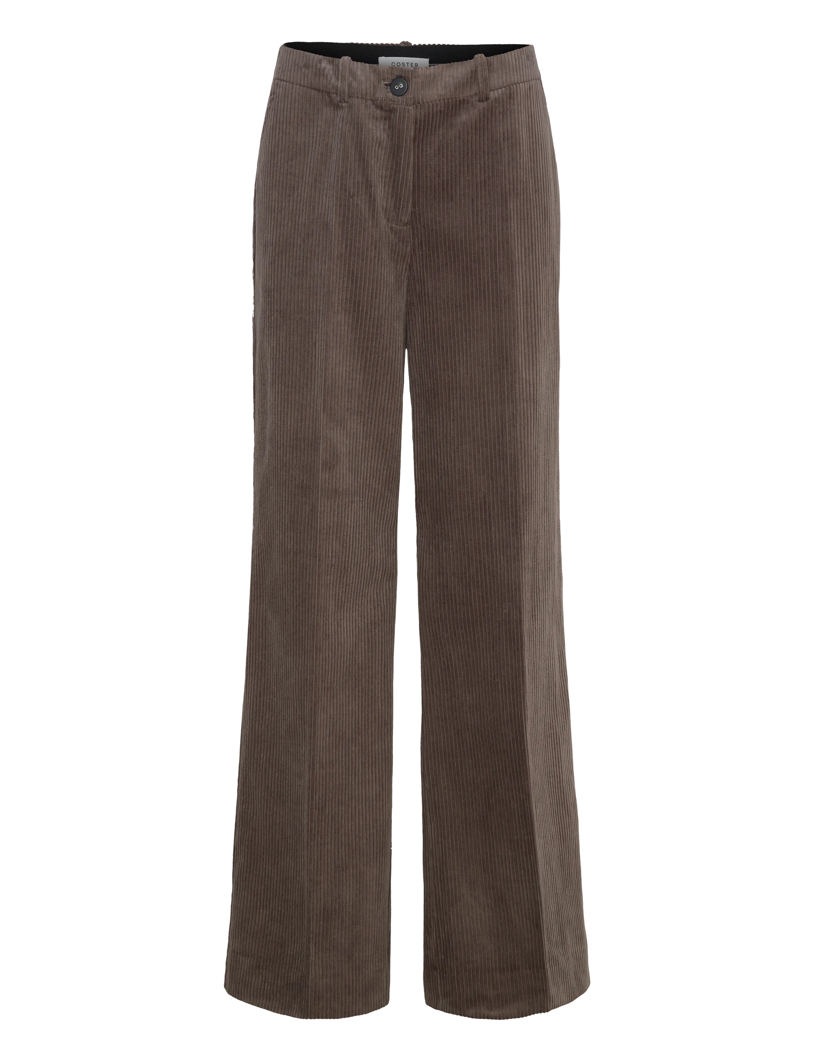 COSTER COPENHAGEN Kordsamt Anzug Hosen - Petra Fit Braun - 44 - Damen