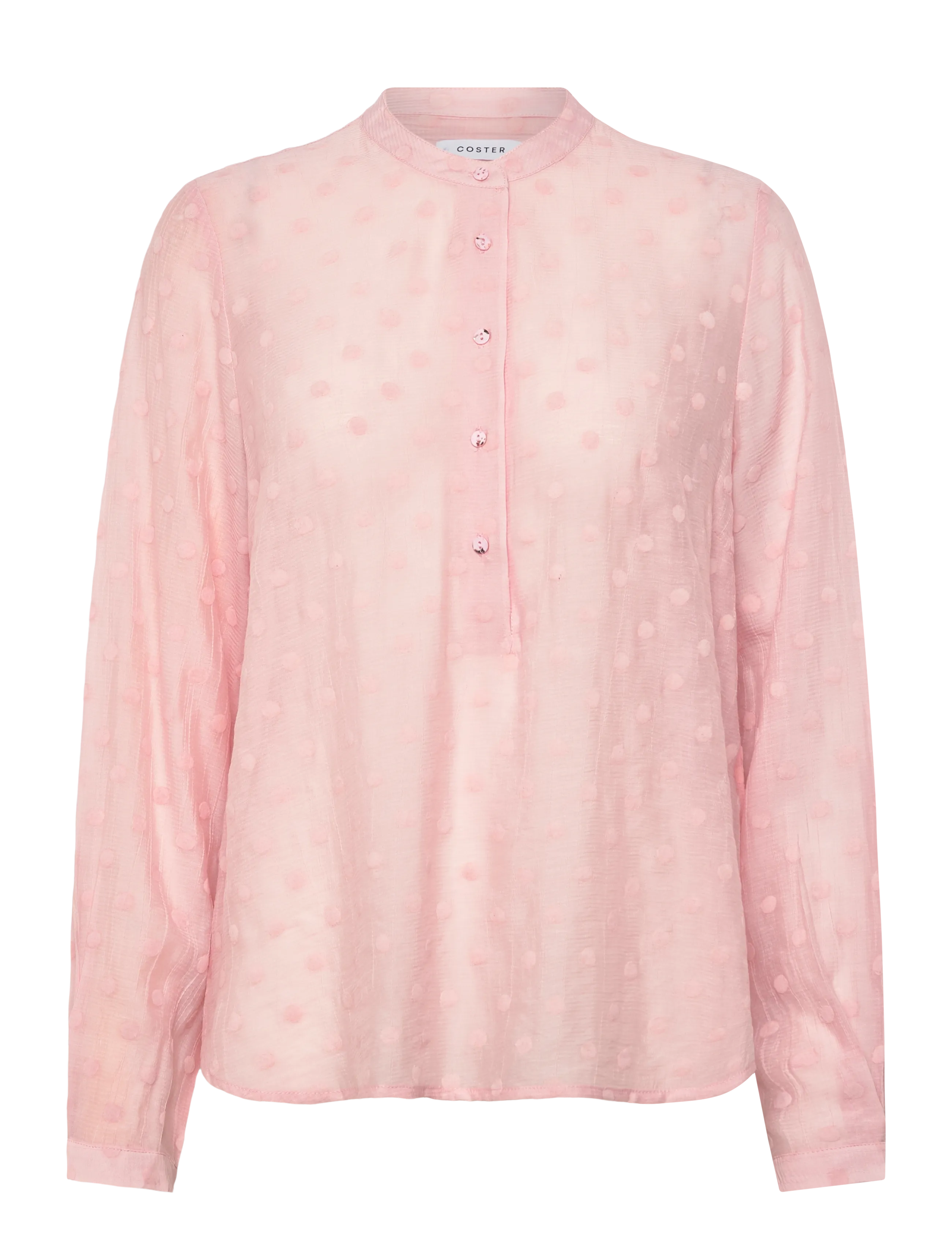 COSTER COPENHAGEN Dotted Shirt Pink - 40 - Damen
