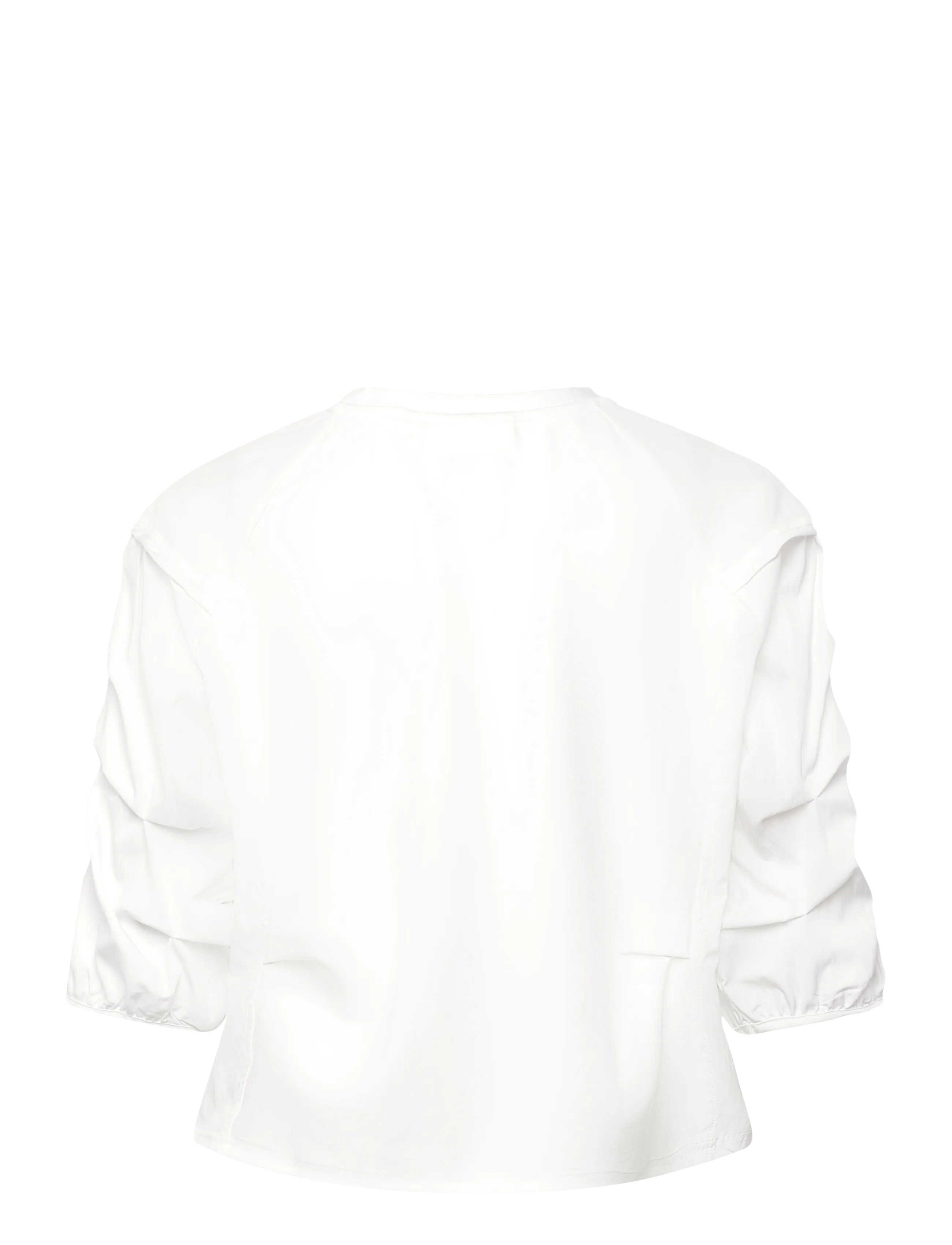 Coster Copenhagen - Blouse with mix puffy sleeves - lühikeste varrukatega pluusid - off white - 2