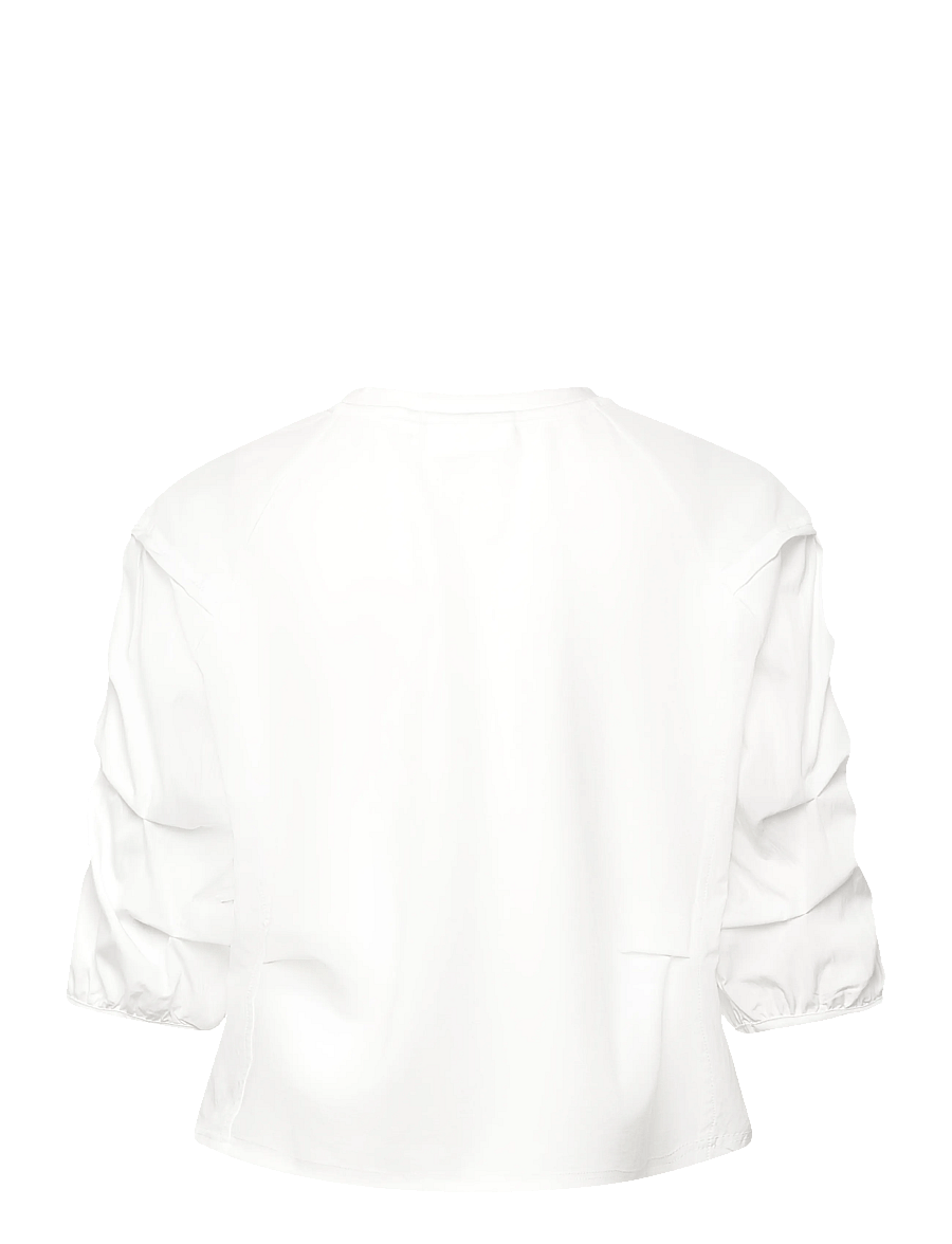 Coster Copenhagen - Blouse with mix puffy sleeves - lühikeste varrukatega pluusid - off white - 2