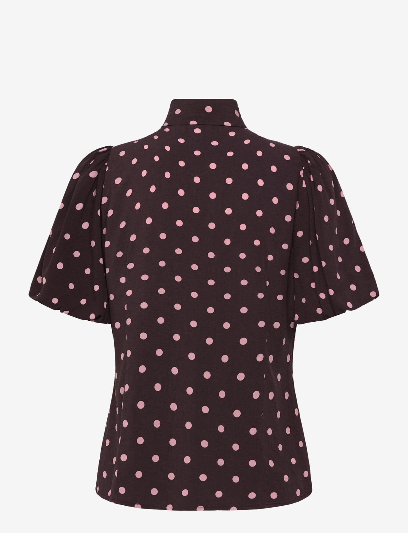 Coster Copenhagen - Blouse with dots - kortærmede bluser - dot print - 2