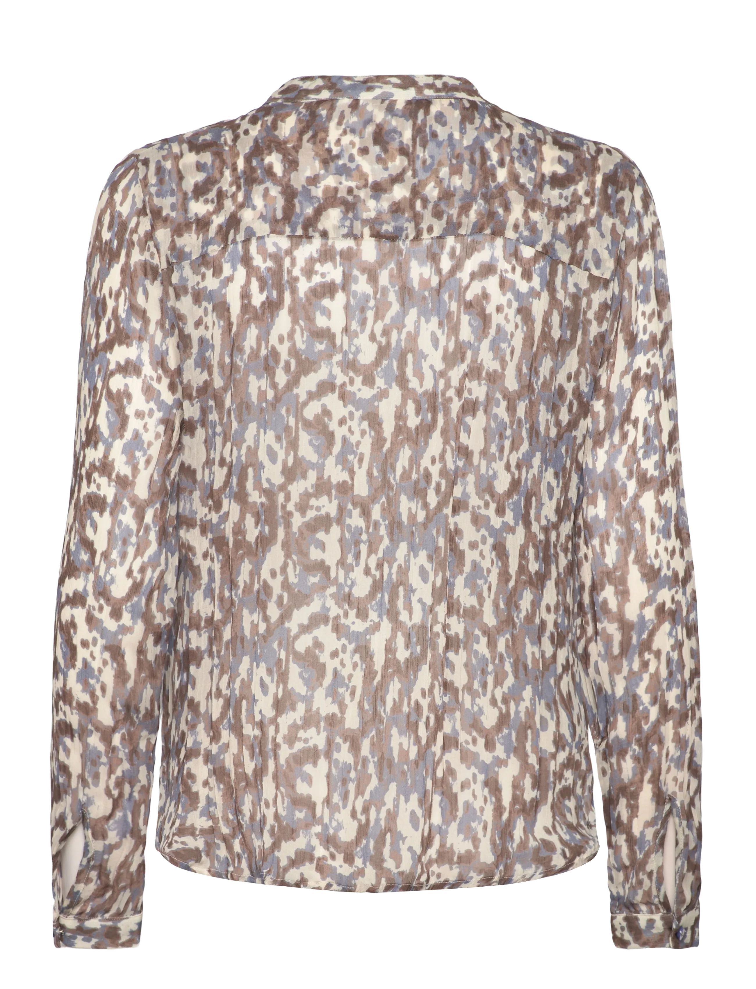 Coster Copenhagen - Shirt in dreamscape print - langärmlige blusen - blue dreamscape print - 2