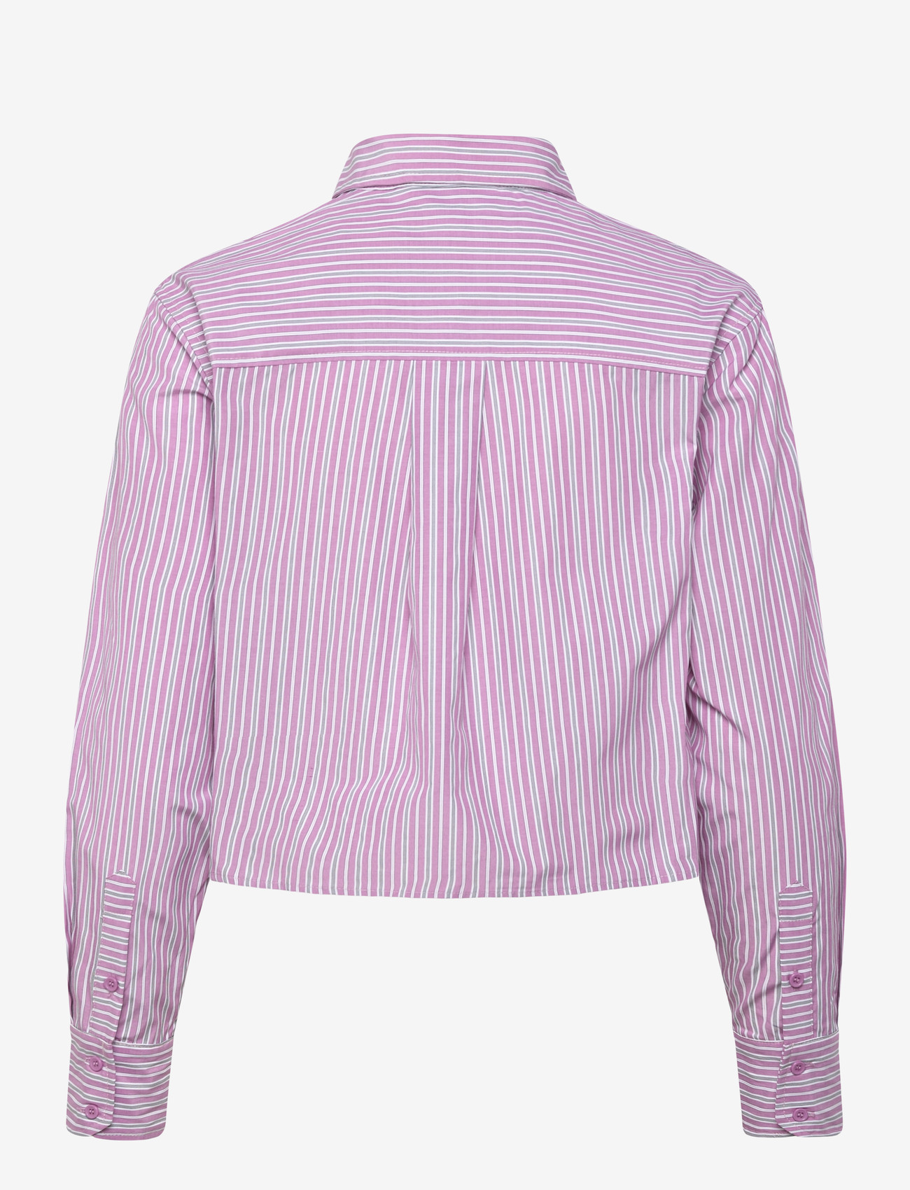Coster Copenhagen - Short shirt with stripes - langärmlige hemden - rose stripes - 2