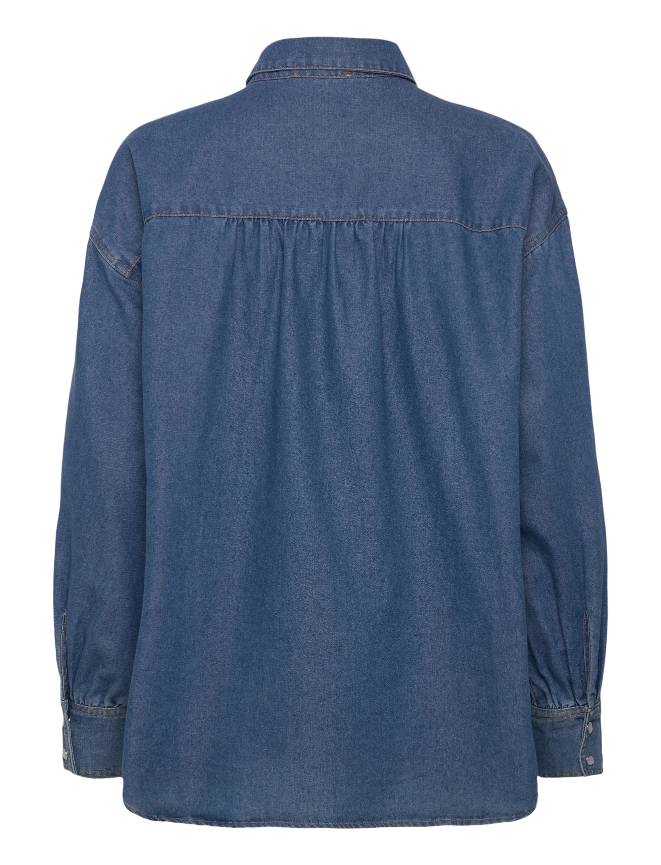 Coster Copenhagen - ELLIS denim shirt - denimskjorter - denim blue - 2