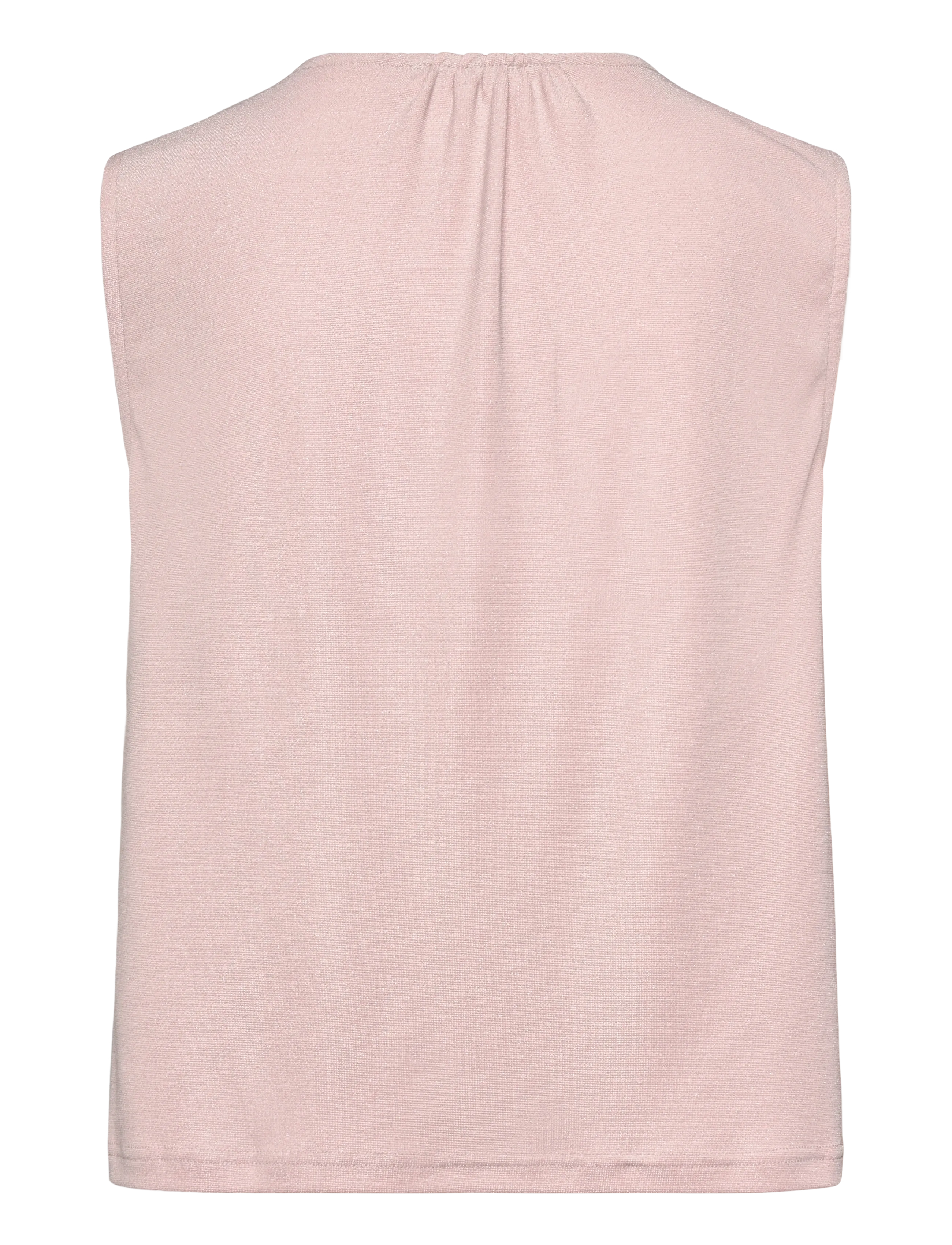 Coster Copenhagen - Sleveless lurex top - Ærmeløse bluser - light champagne - 2