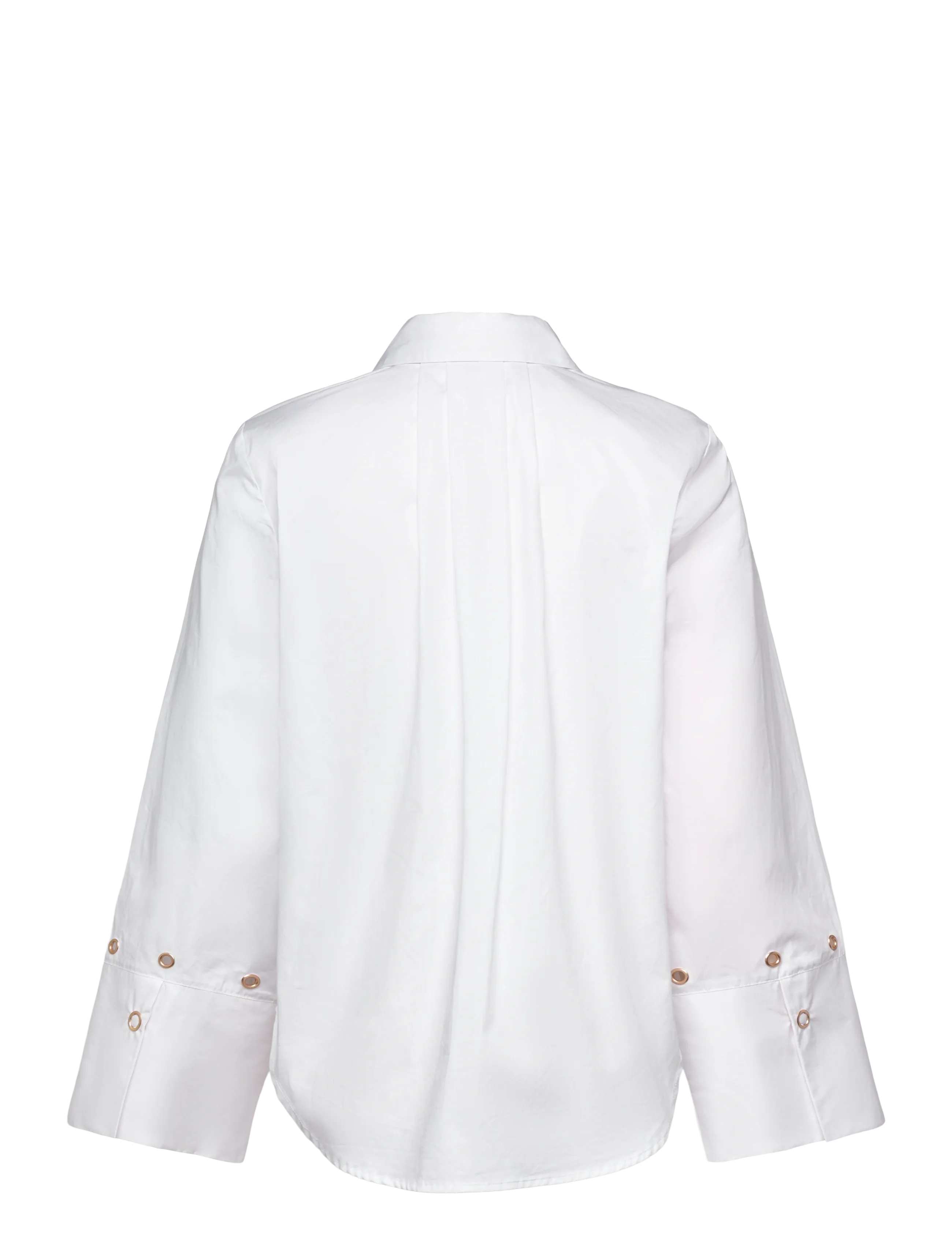 Coster Copenhagen - Shirt with back pleats - langerma skyrtur - white - 2