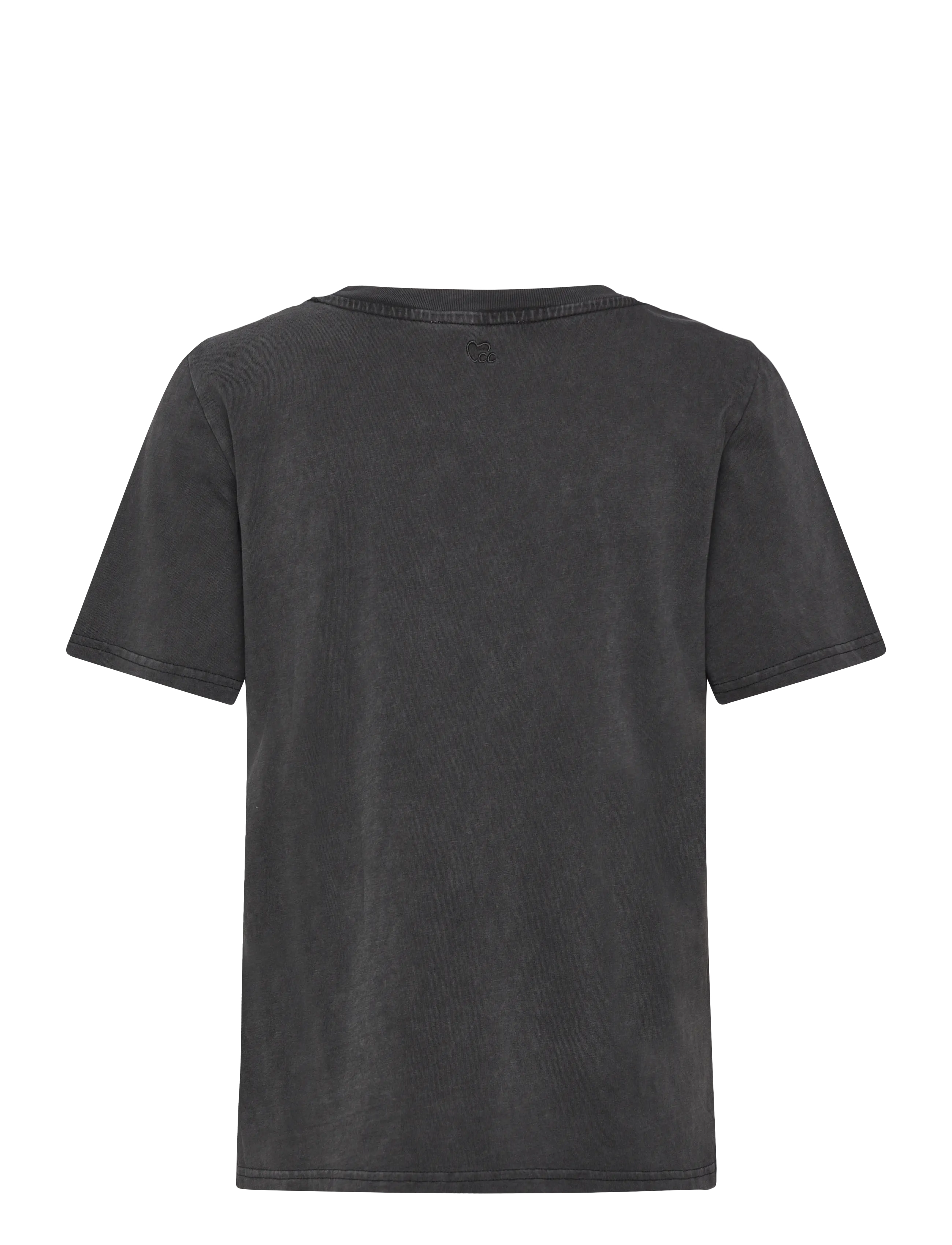 Coster Copenhagen - REVE washed t-shirt - Mid sleeve - t-shirts - washed grey - 2