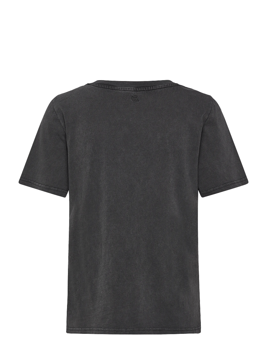 Coster Copenhagen - REVE washed t-shirt - Mid sleeve - t-shirts - washed grey - 2