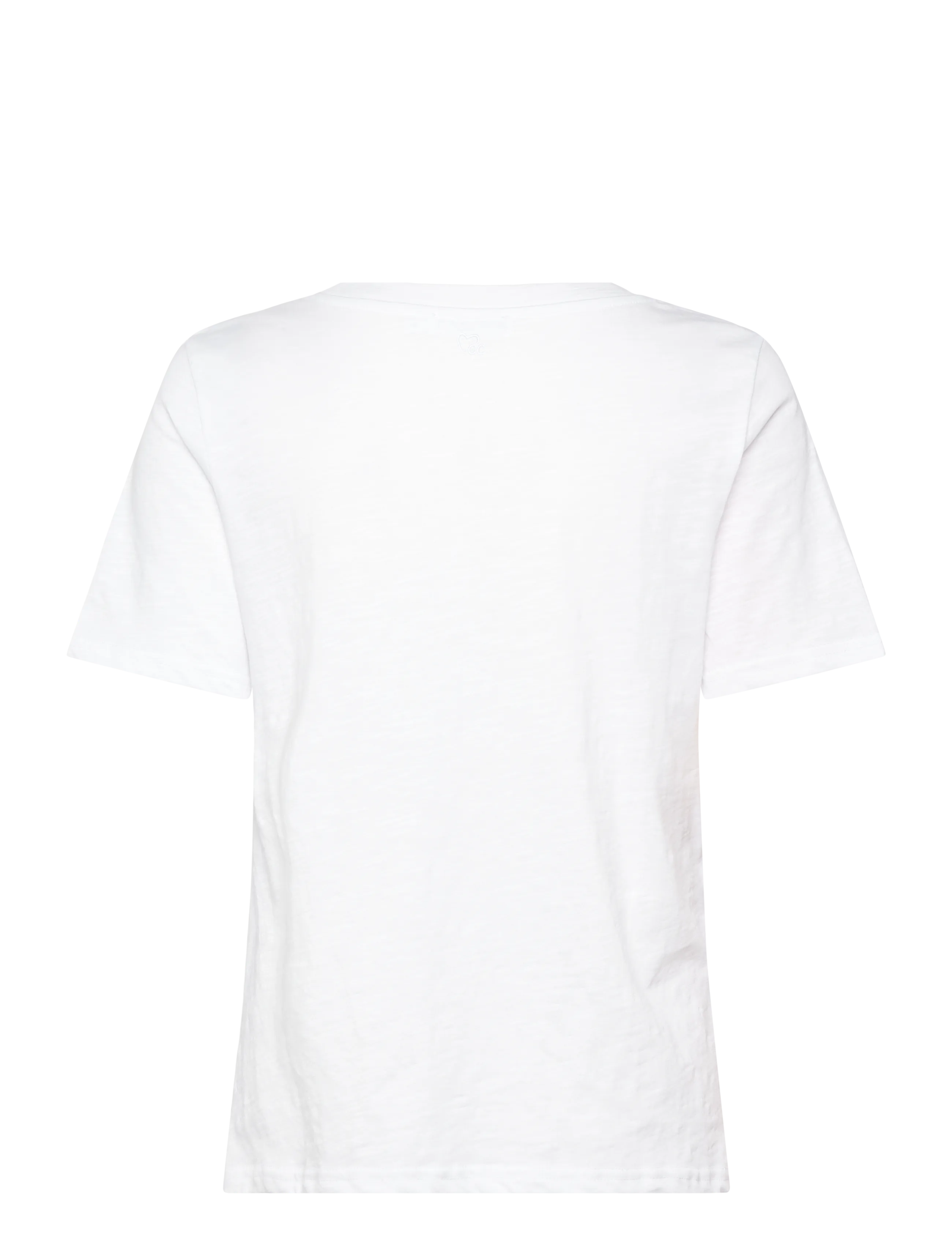Coster Copenhagen - CC SMILE t-shirt - Mid sleeve - t-shirts - white - 200 (green smiley) - 2
