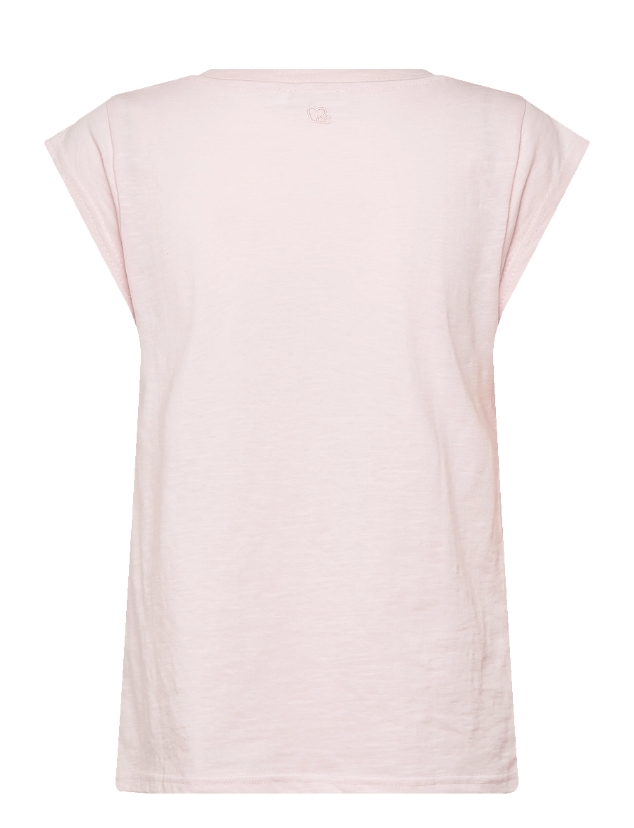 Coster Copenhagen - ENDLESS t-shirt - Cap sleeve - t-shirts - daisy pink - 2
