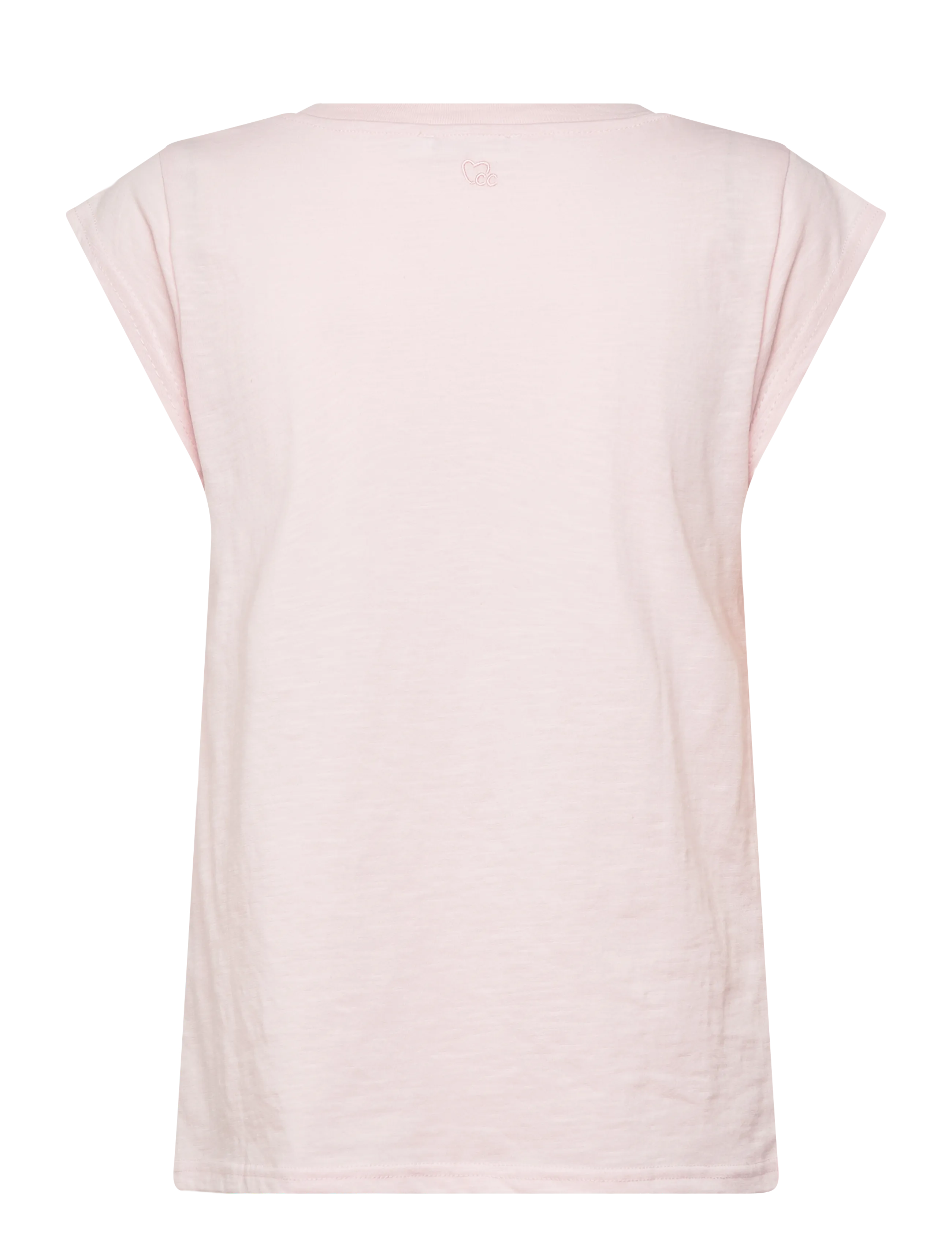 Coster Copenhagen - ENDLESS t-shirt - Cap sleeve - t-shirts - daisy pink - 2
