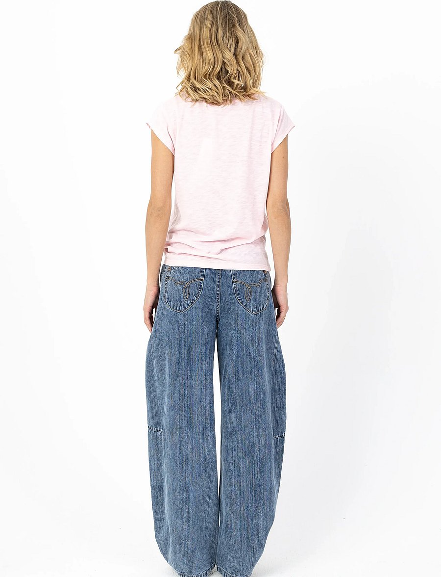 Coster Copenhagen - ENDLESS t-shirt - Cap sleeve - t-shirts - daisy pink - 3