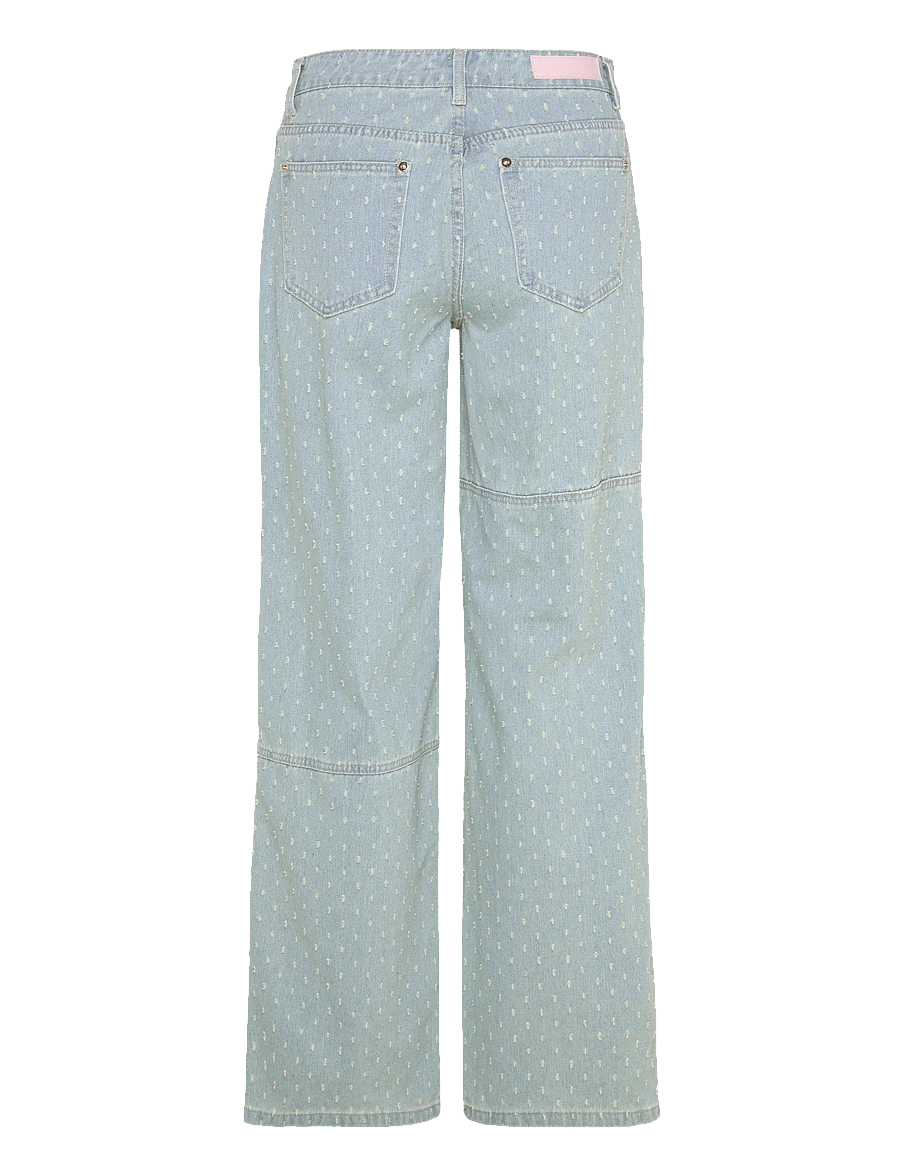 Coster Copenhagen - Jeans in dot denim - Petra fit - džinsa bikses ar taisnām starām - dot denim - 2