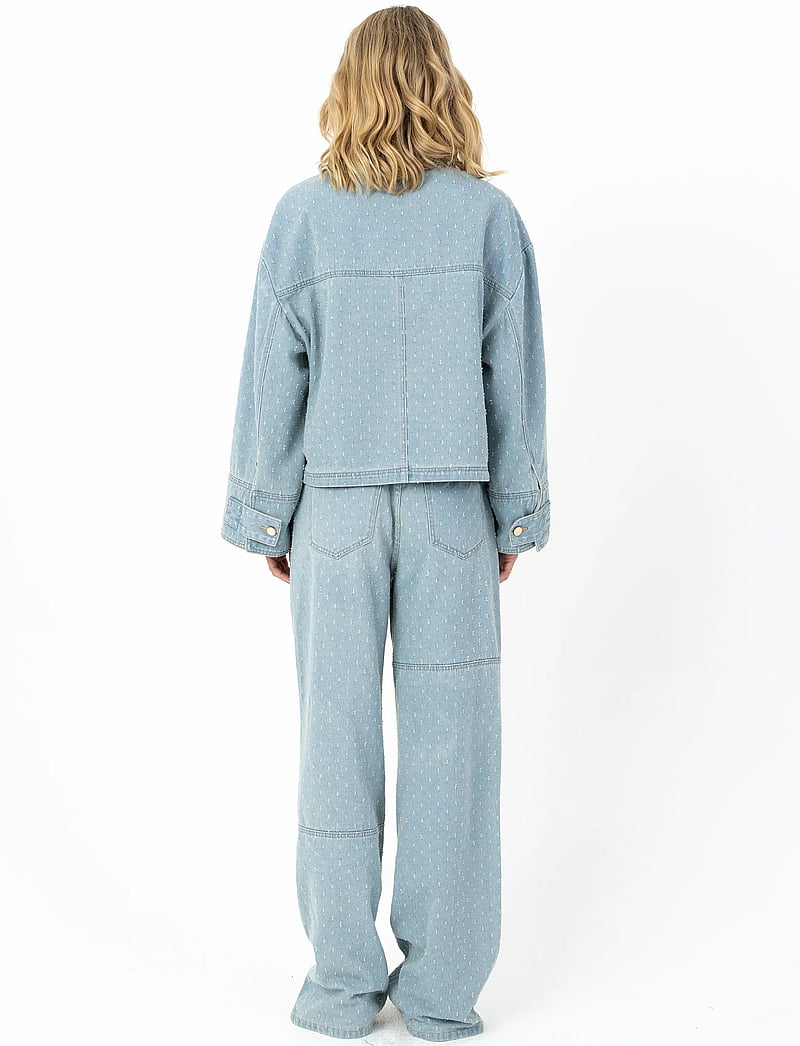 Coster Copenhagen - Jeans in dot denim - Petra fit - straight jeans - dot denim - 5