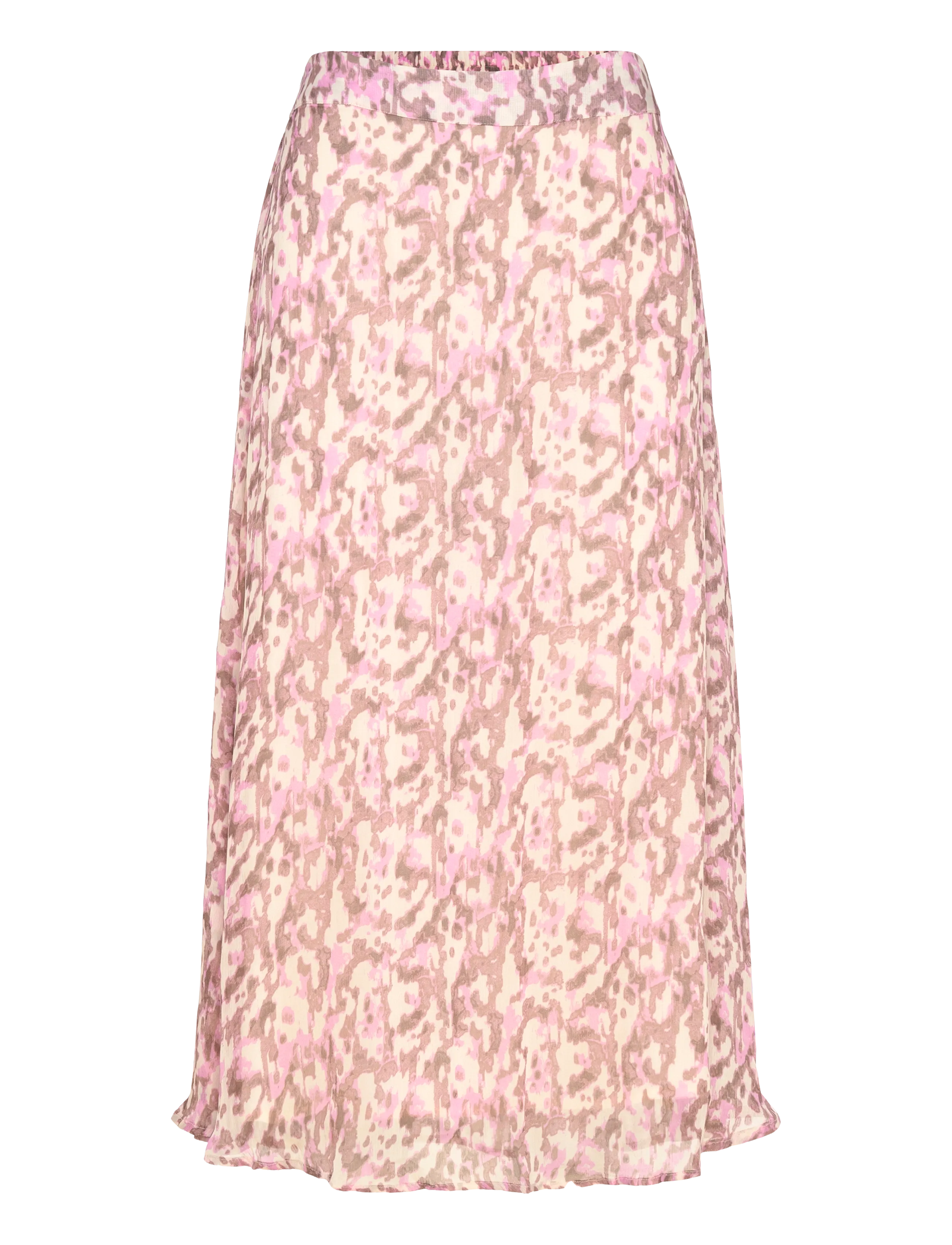 Coster Copenhagen - Skirt in dreamscape print - midi-röcke - pink dreamscape print - 1