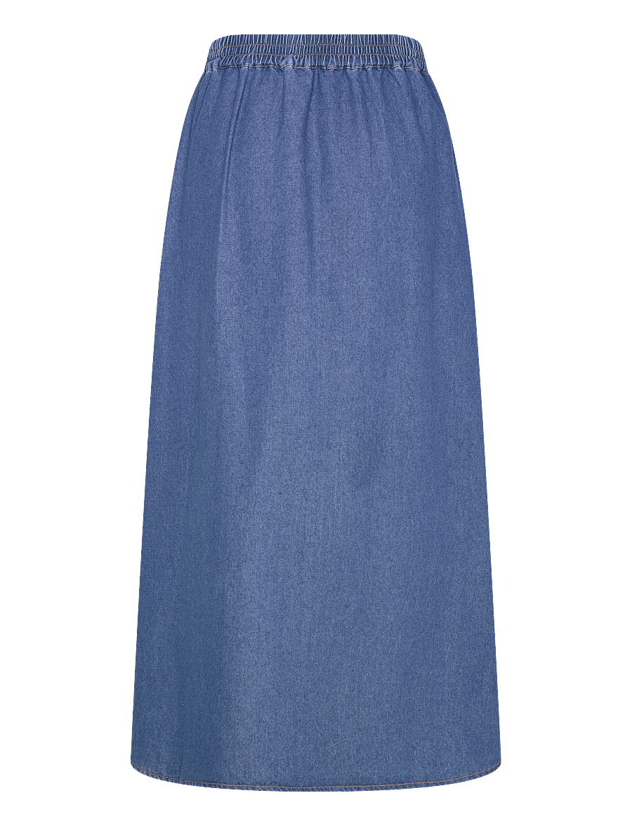 Coster Copenhagen - ELLIS denim skirt - teksaseelikud - denim blue - 2